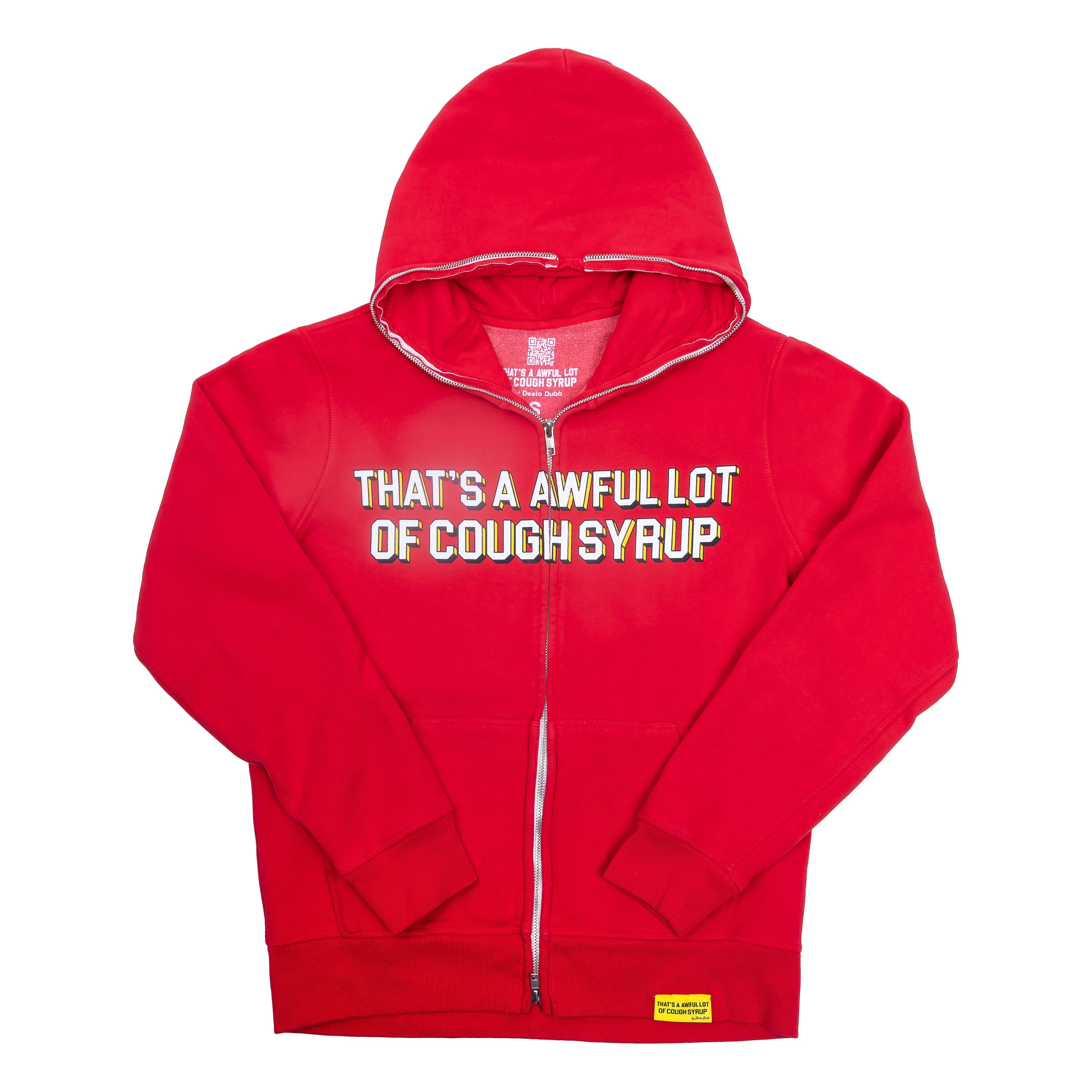 Block Letter Zip up Classsic By Desto Dubb