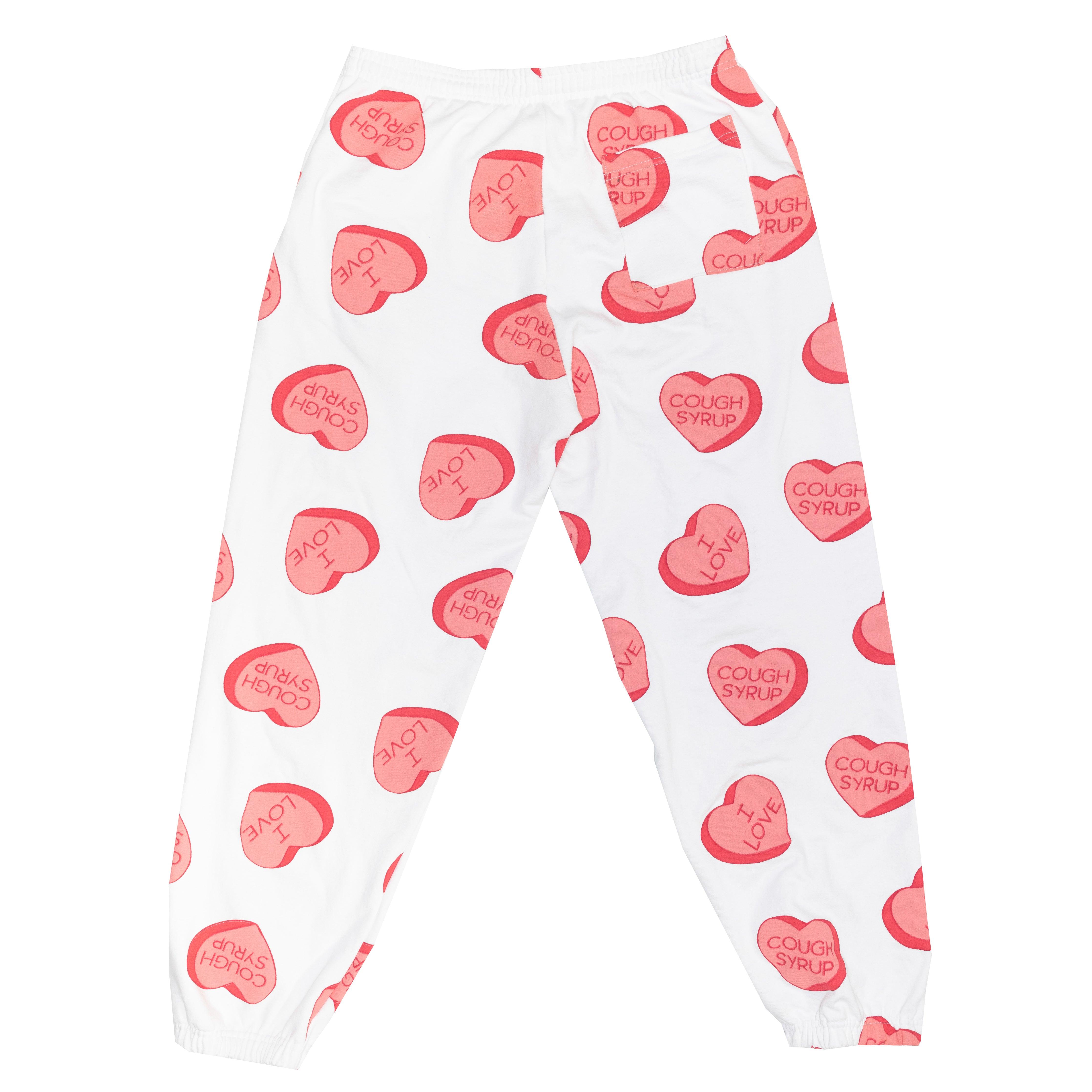Candy Heart Sweatpants By Desto Dubb THATS A AWFUL LOT OF...