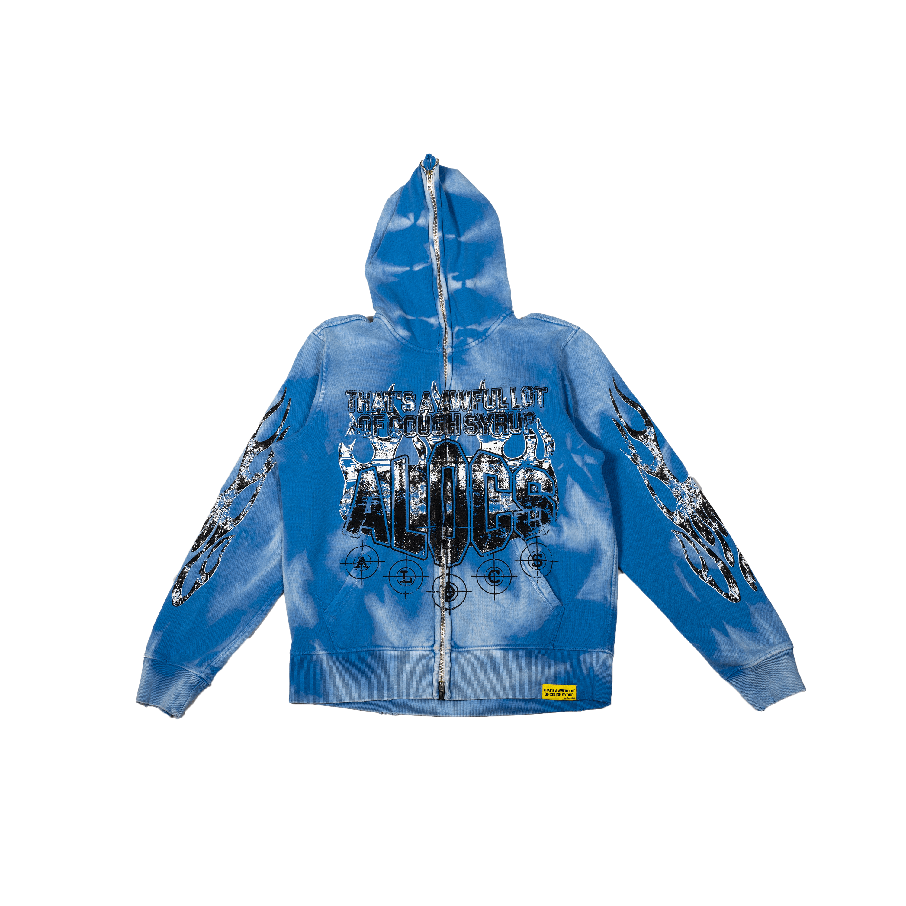 Cloud Full Zip Up Hoodie By Desto Dubb – THATS A AWFUL LOT OF LLC