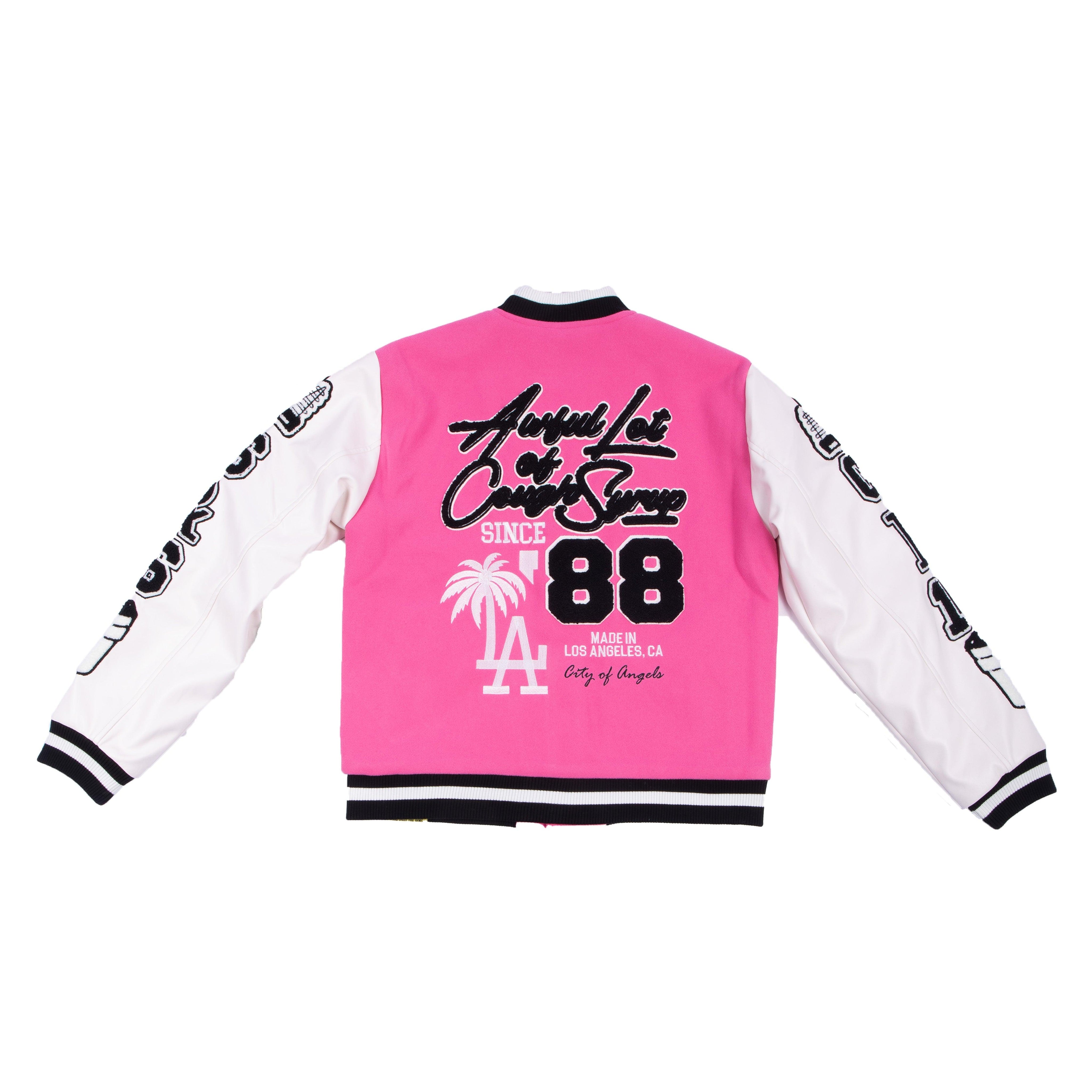Cough Syrup Letterman Jacket By Desto Dubb