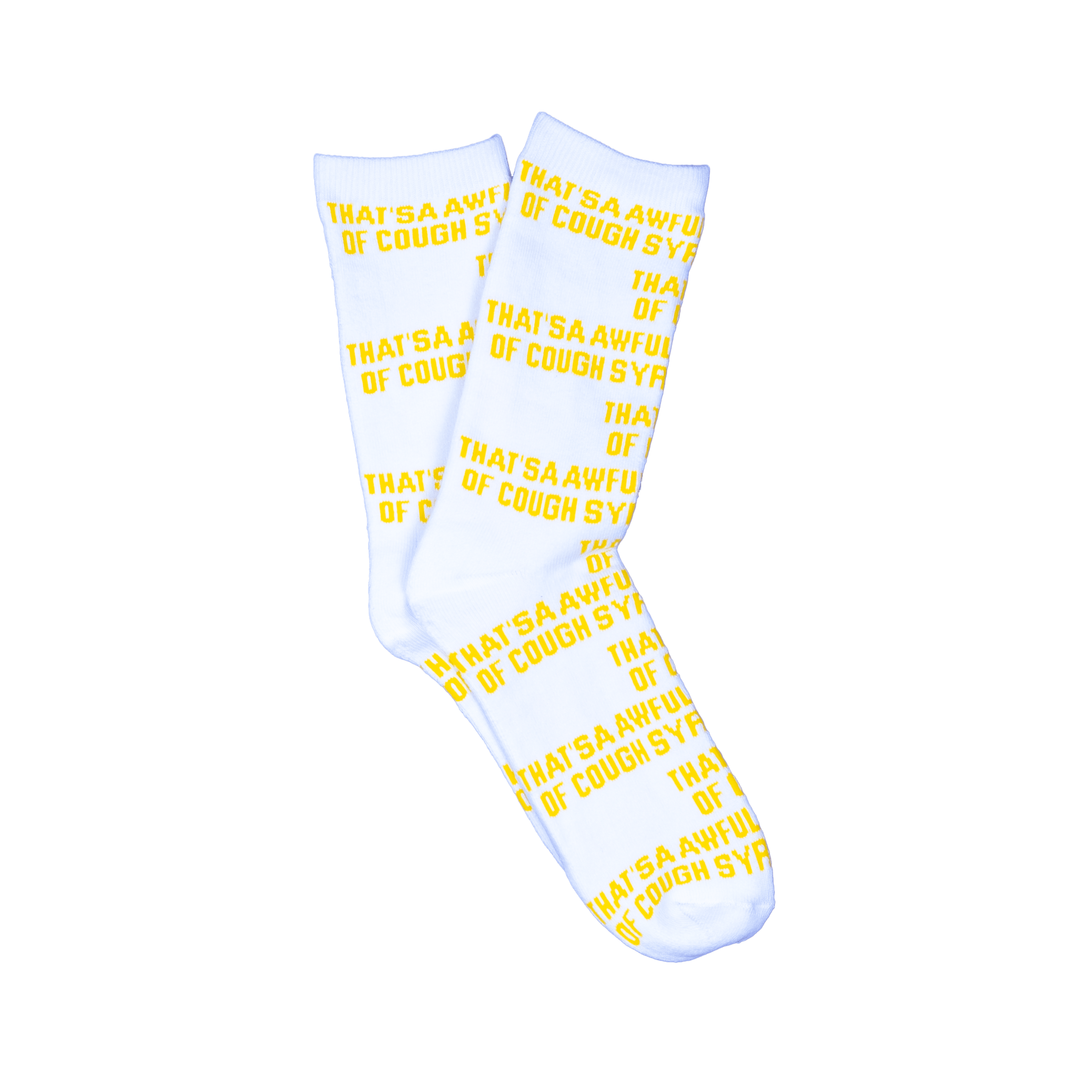 Cough Syrup Socks By Desto Dubb