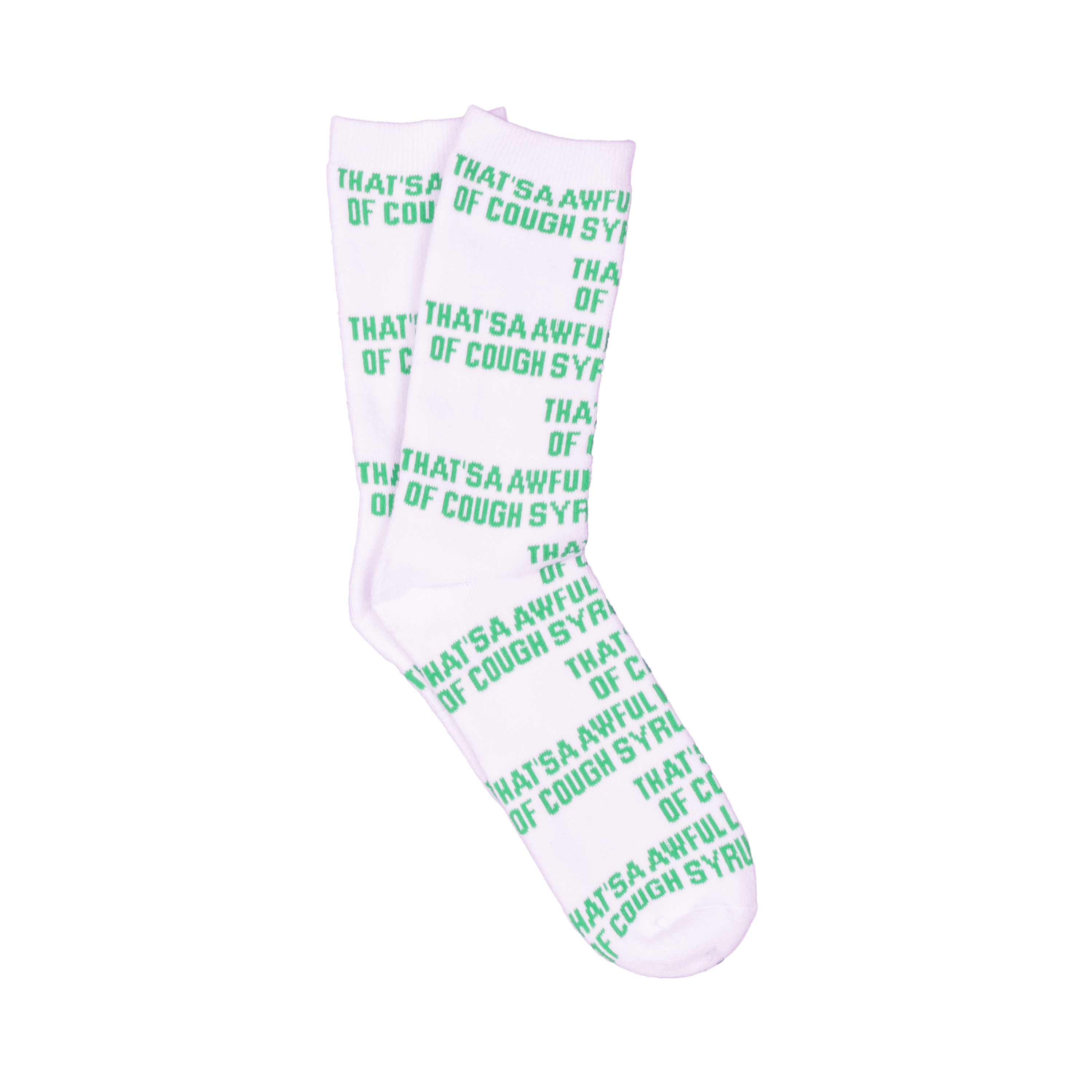 Cough Syrup Socks By Desto Dubb