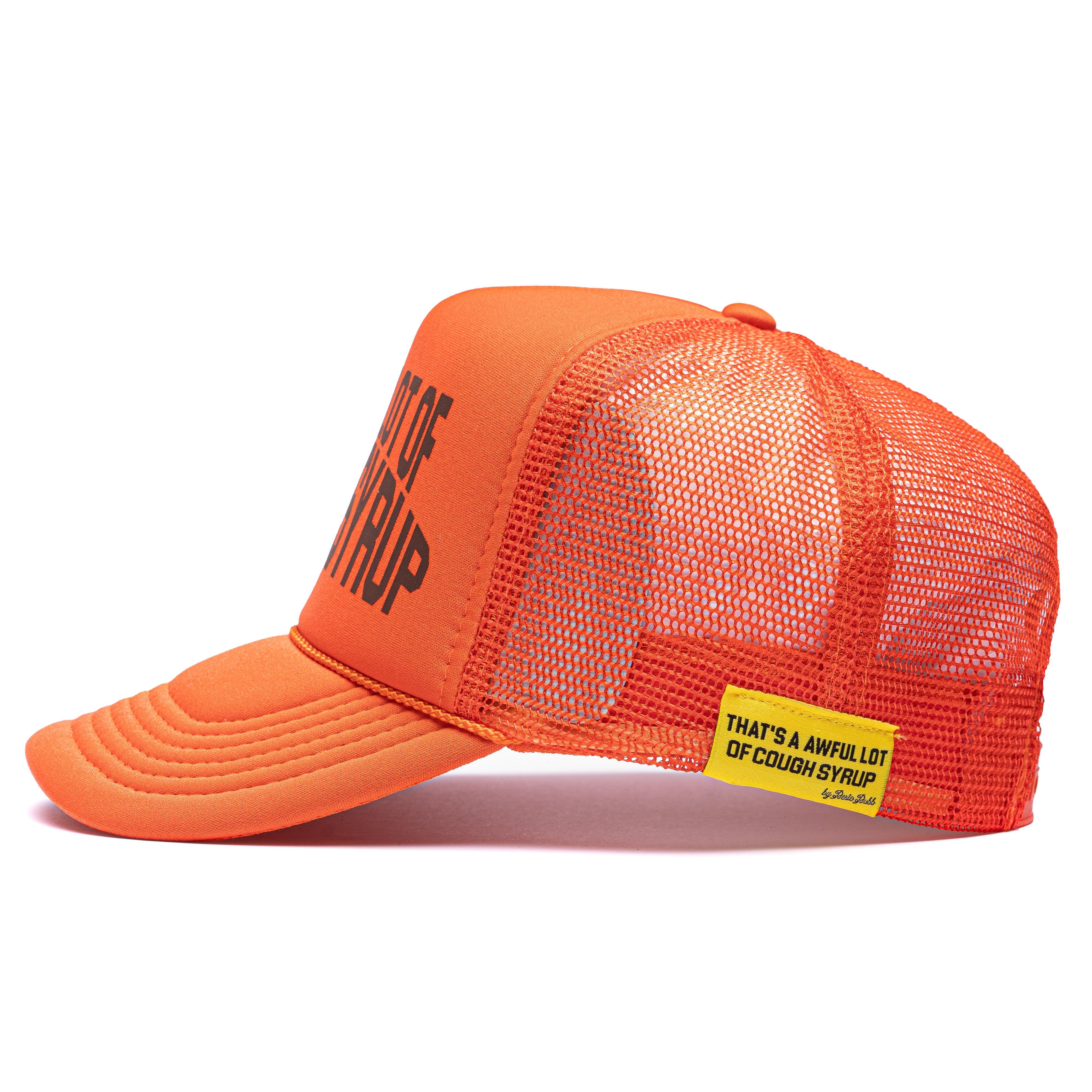 Cough Syrup Trucker Hat By Desto Dubb
