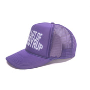 Cough Syrup Trucker Hat By Desto Dubb