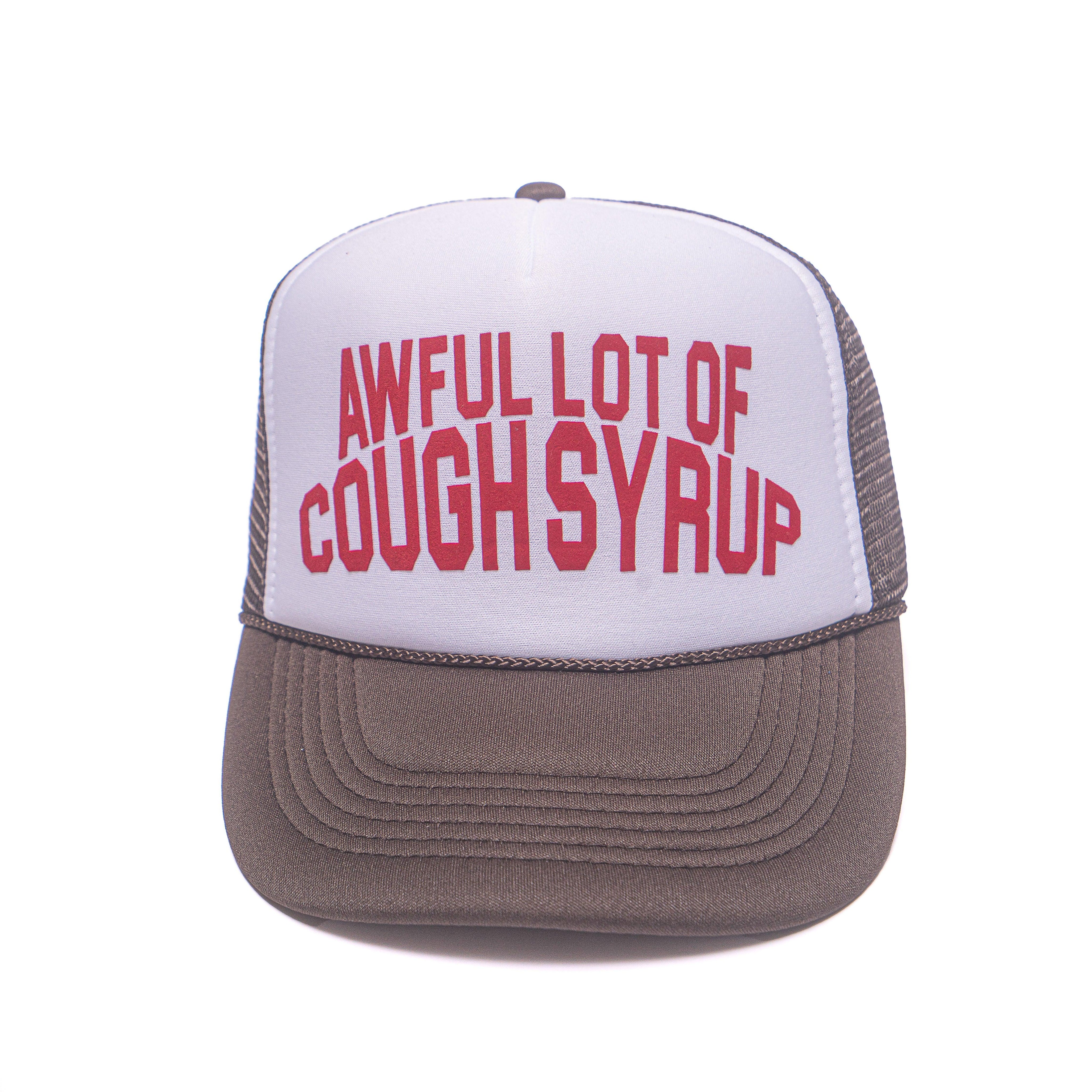 Cough Syrup Trucker Hat By Desto Dubb