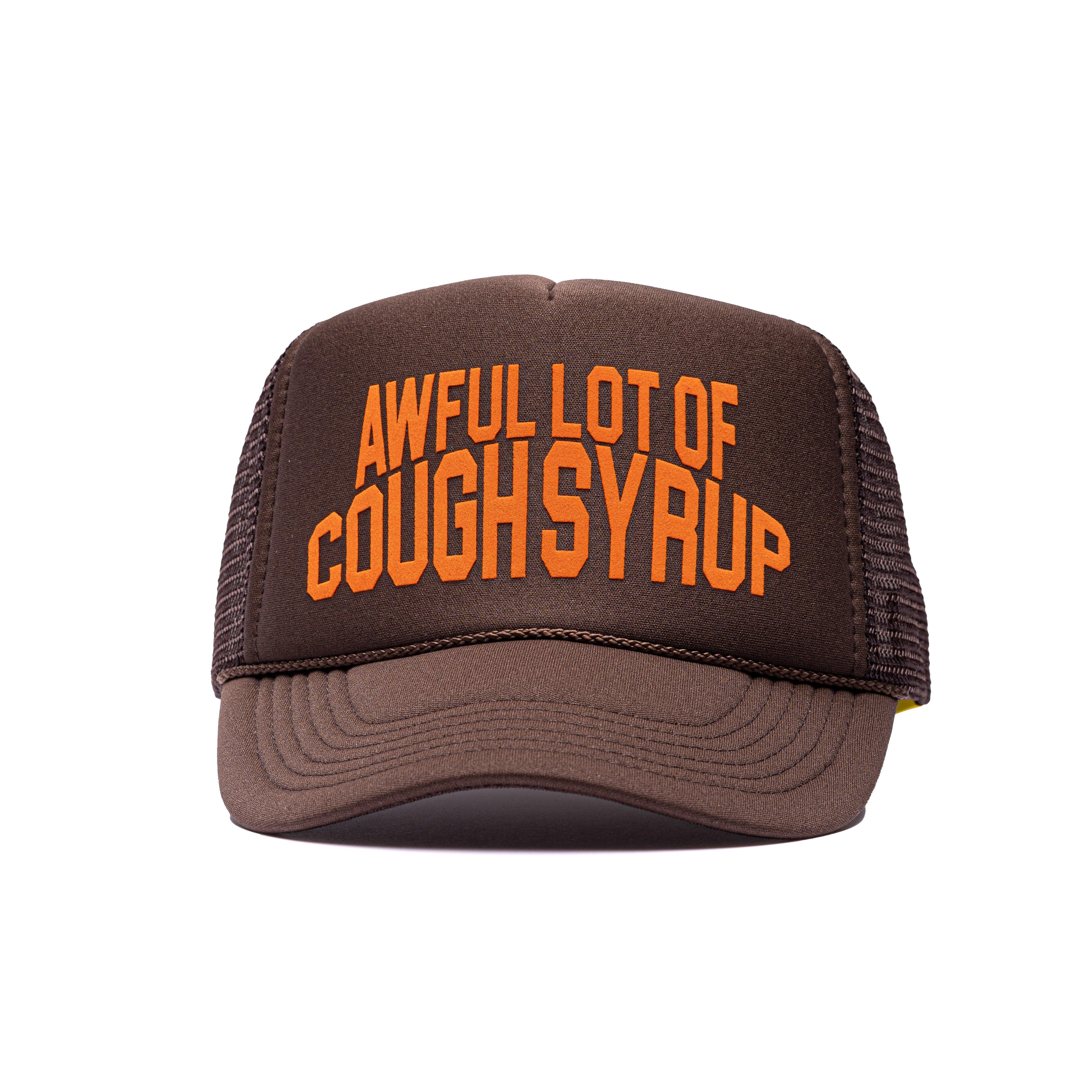 Cough Syrup Trucker Hat By Desto Dubb