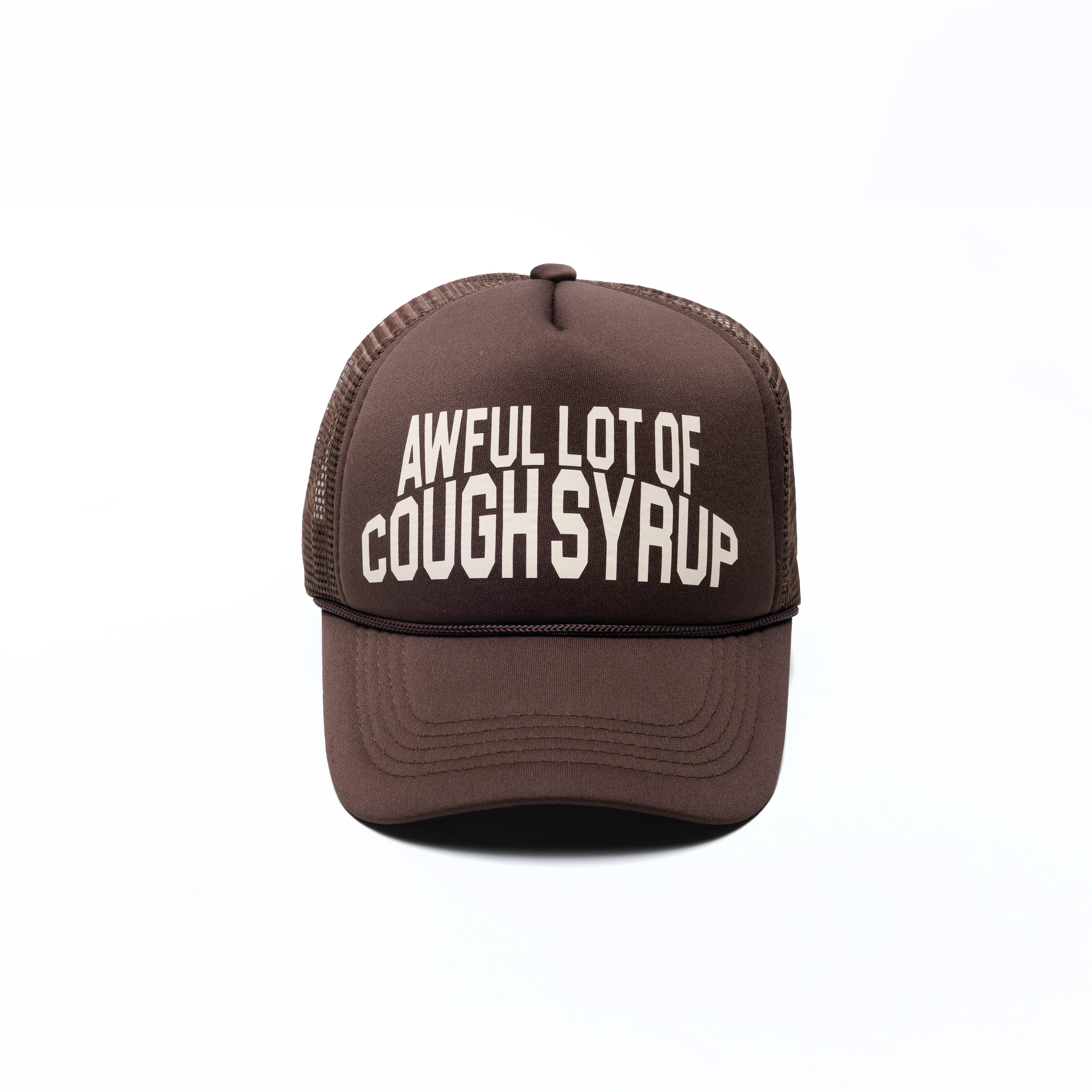 Cough Syrup Trucker Hat By Desto Dubb