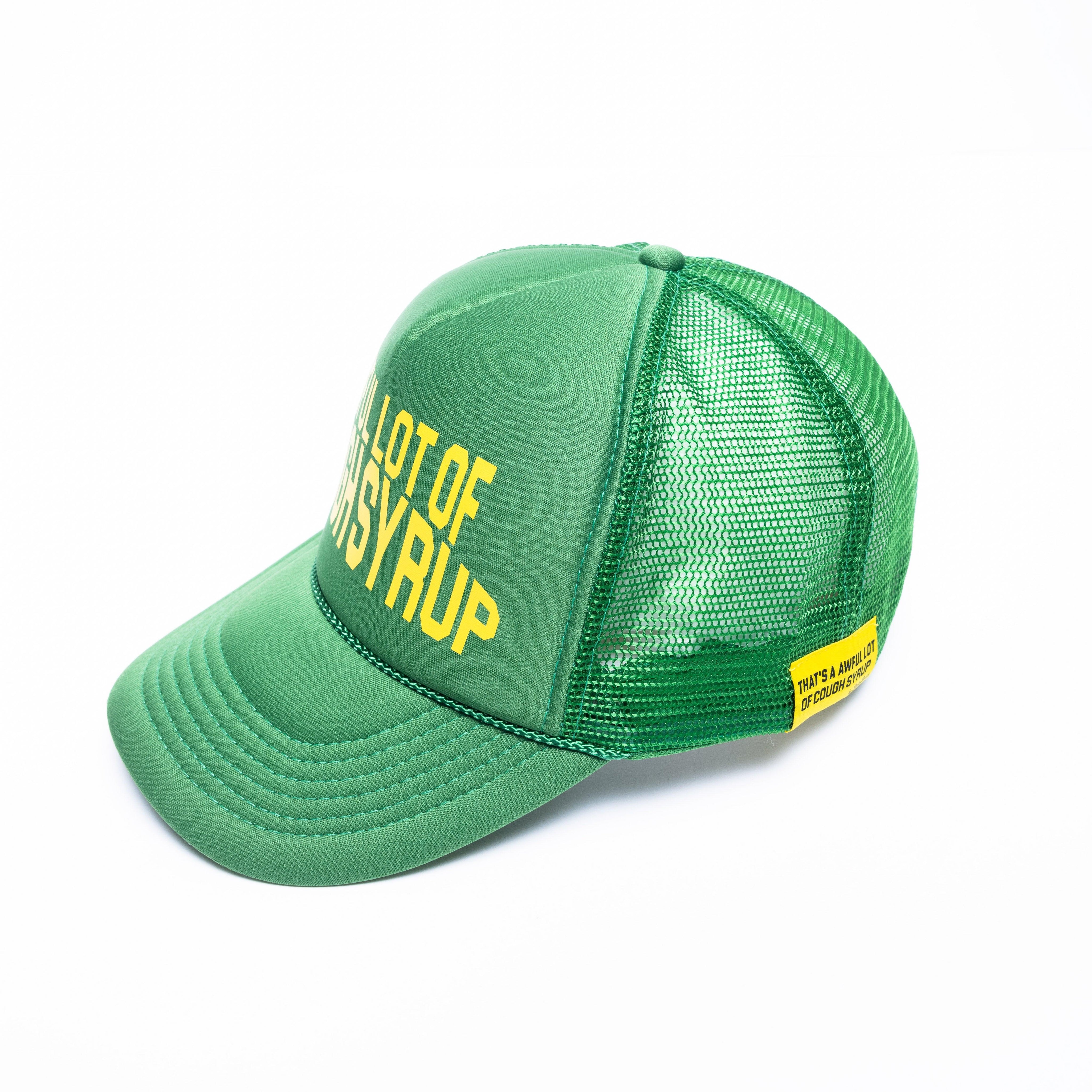 Cough Syrup Trucker Hat By Desto Dubb