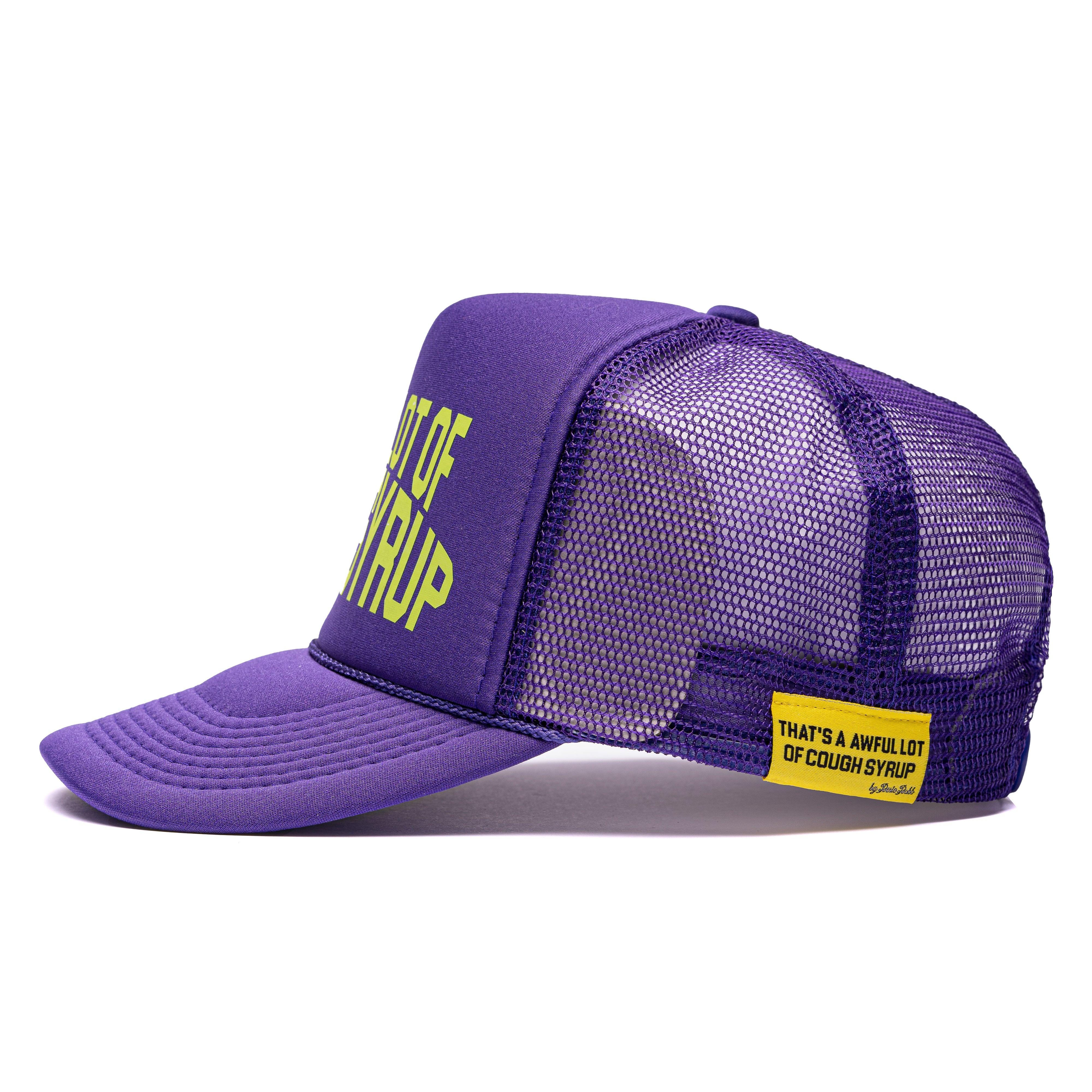 Cough Syrup Trucker Hat By Desto Dubb
