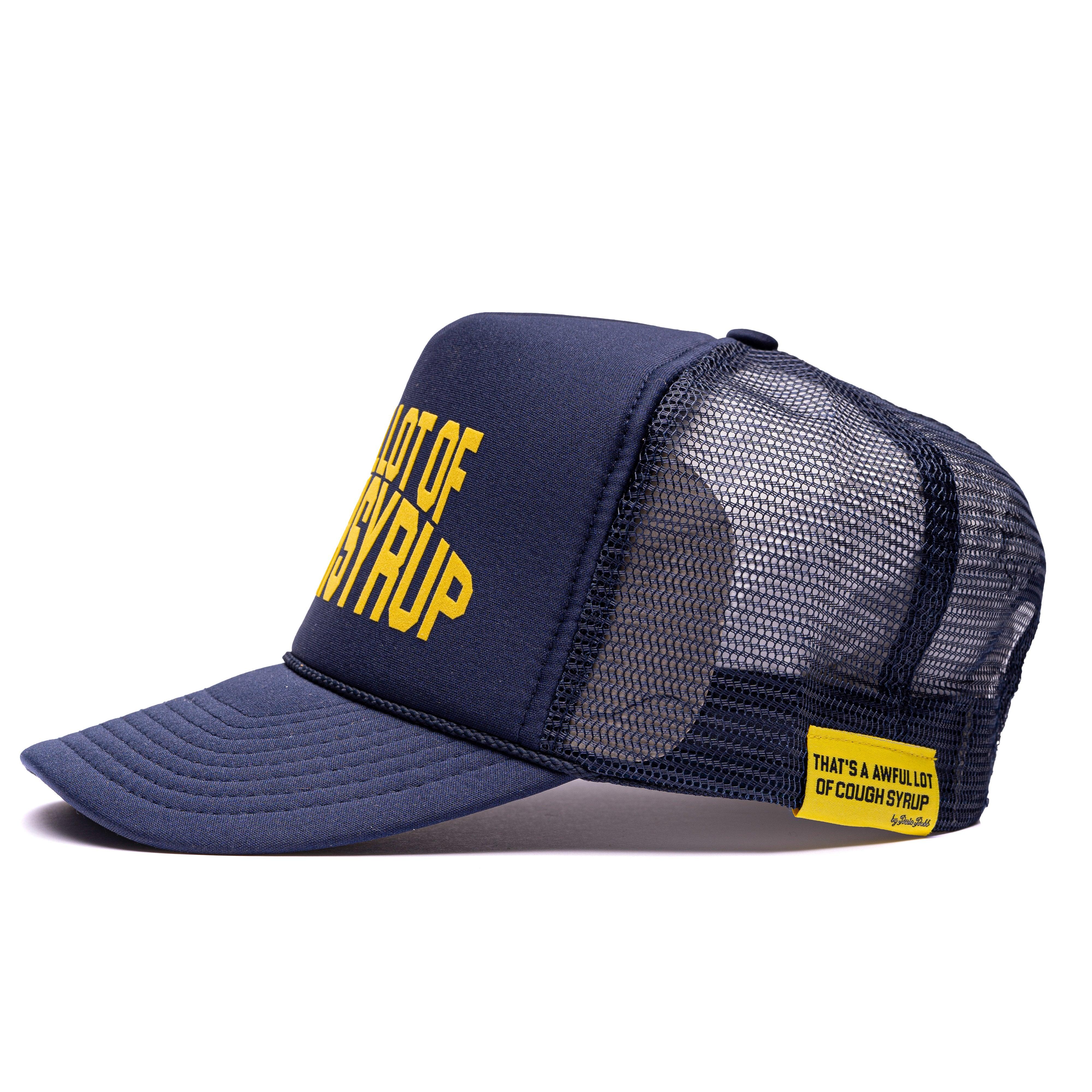 Cough Syrup Trucker Hat By Desto Dubb