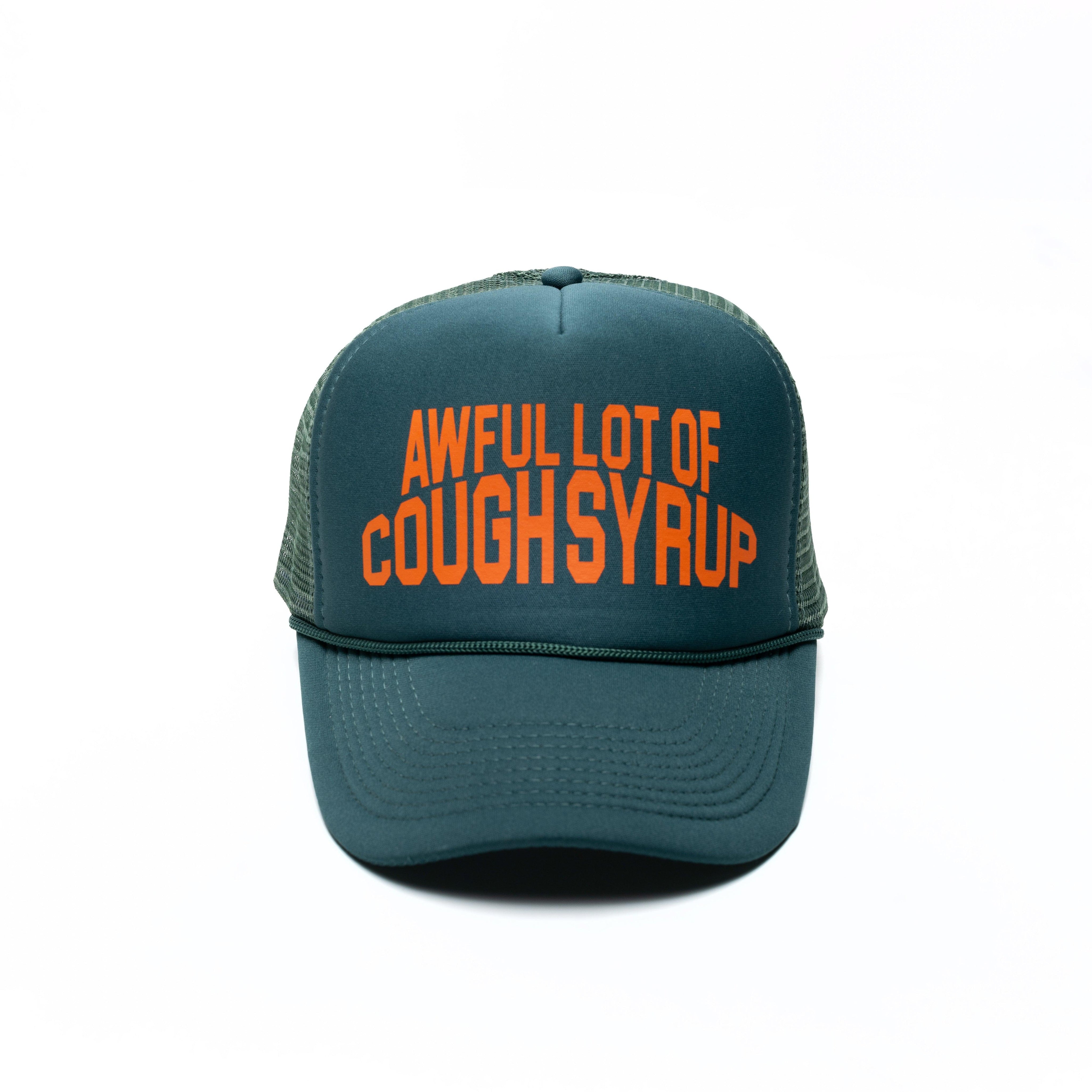 Cough Syrup Trucker Hat By Desto Dubb
