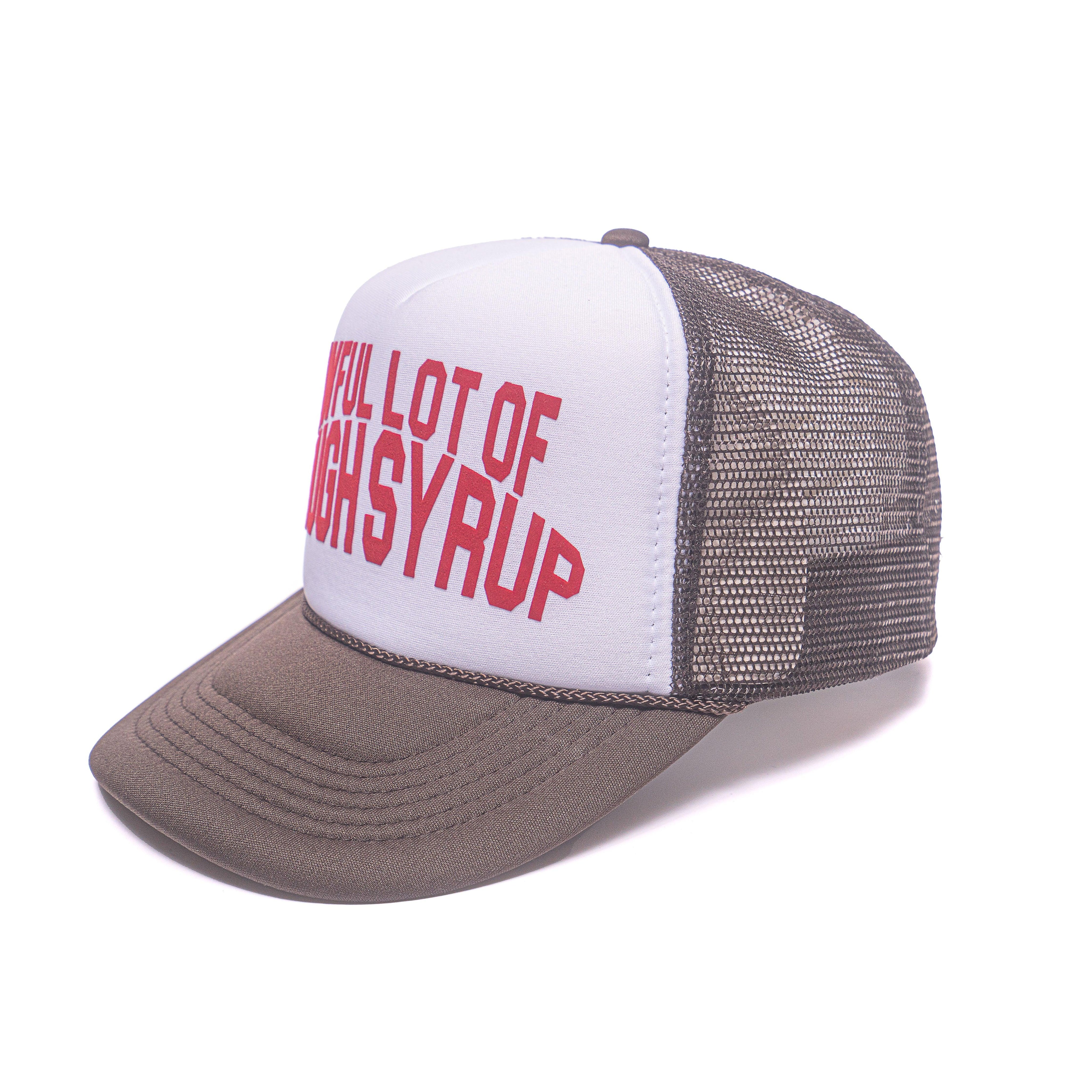 Cough Syrup Trucker Hat By Desto Dubb