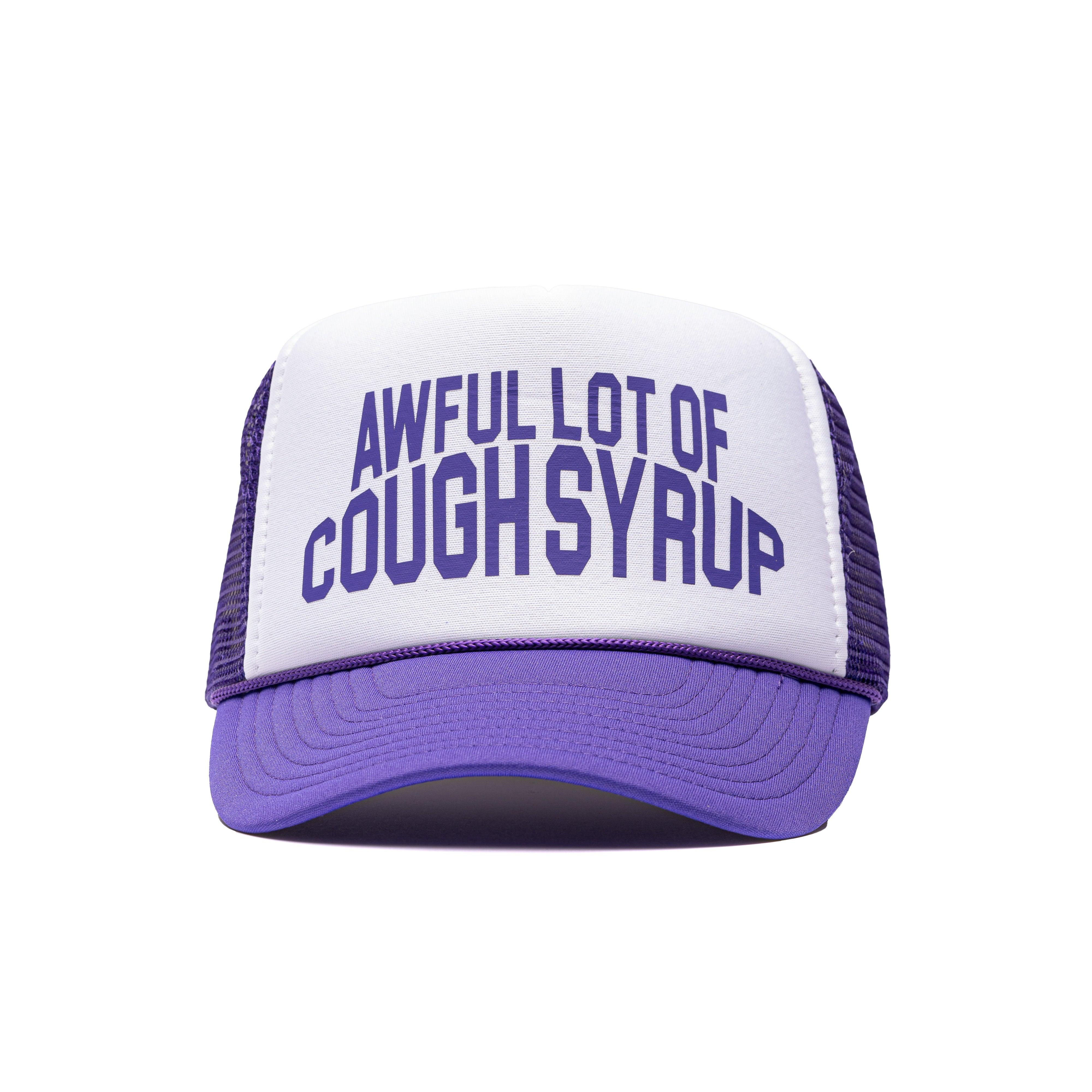 Cough Syrup Trucker Hat By Desto Dubb