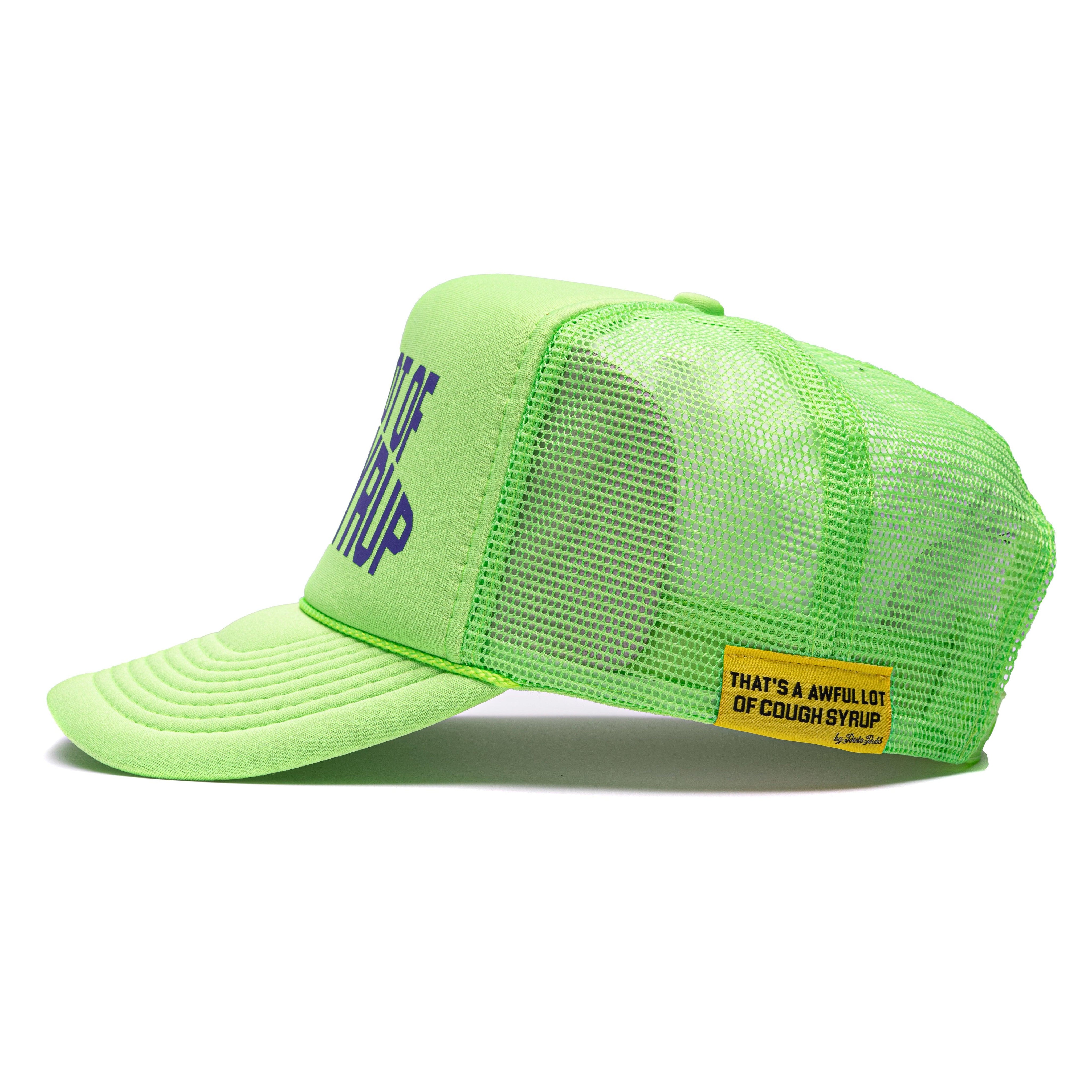 Cough Syrup Trucker Hat By Desto Dubb