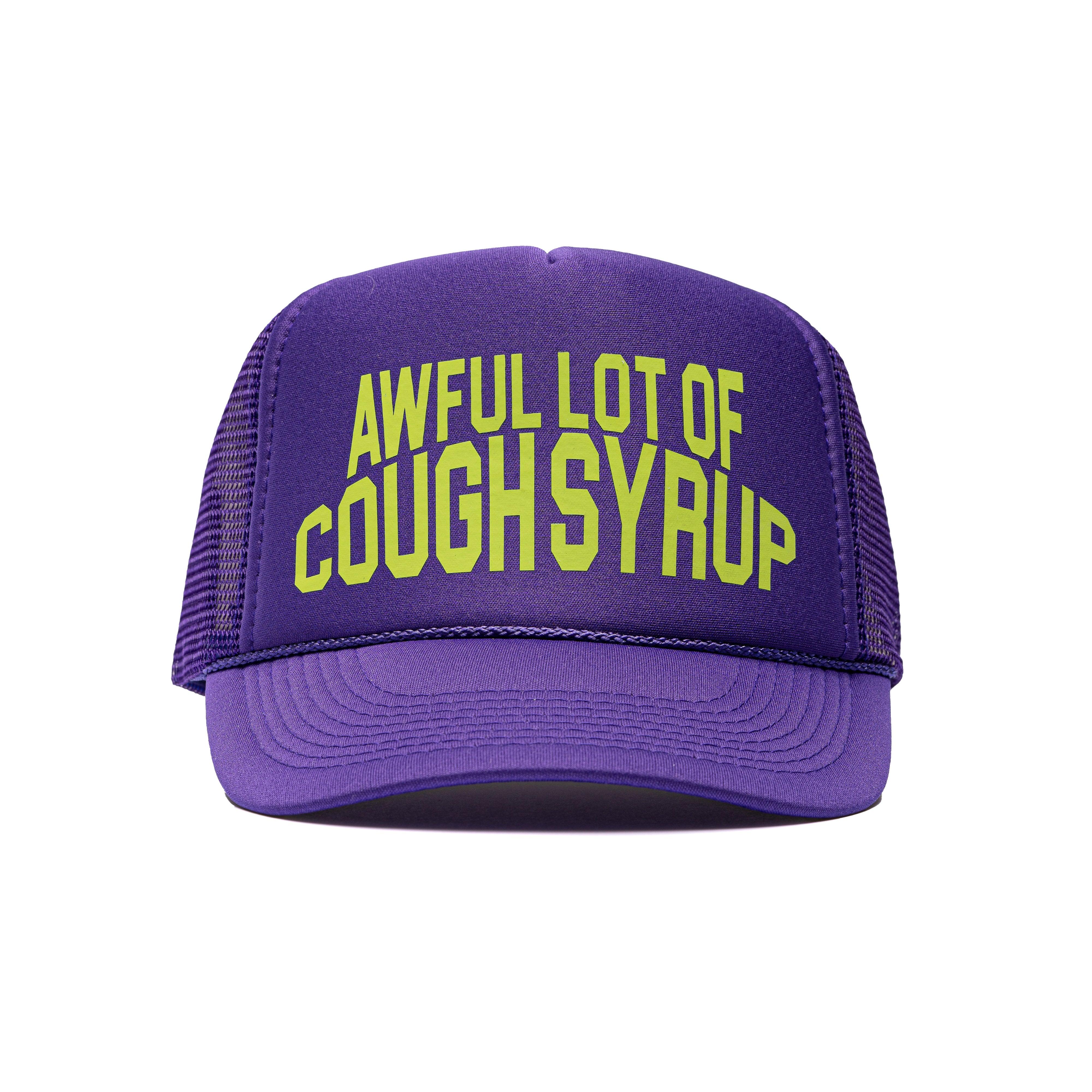 Cough Syrup Trucker Hat By Desto Dubb
