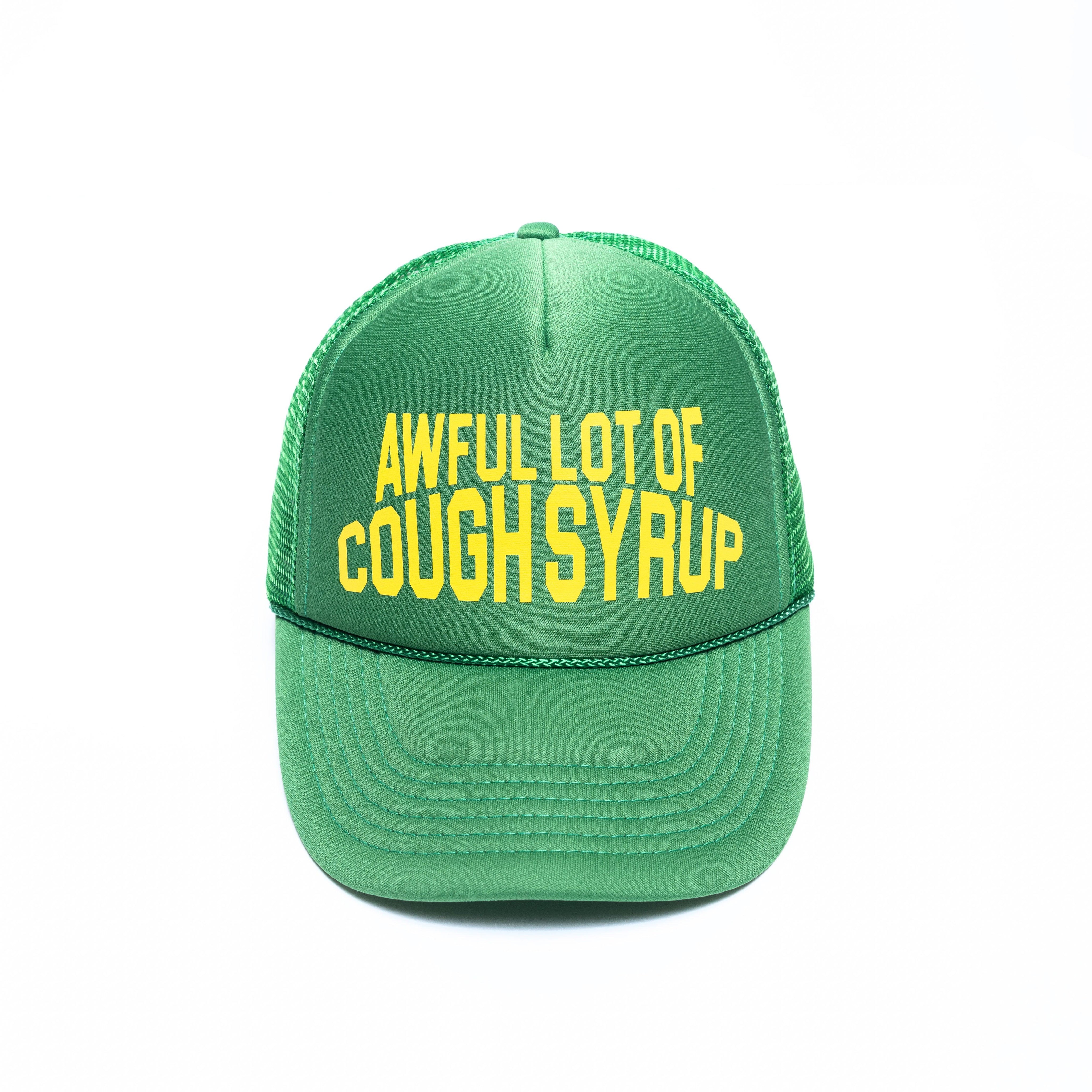 Cough Syrup Trucker Hat By Desto Dubb