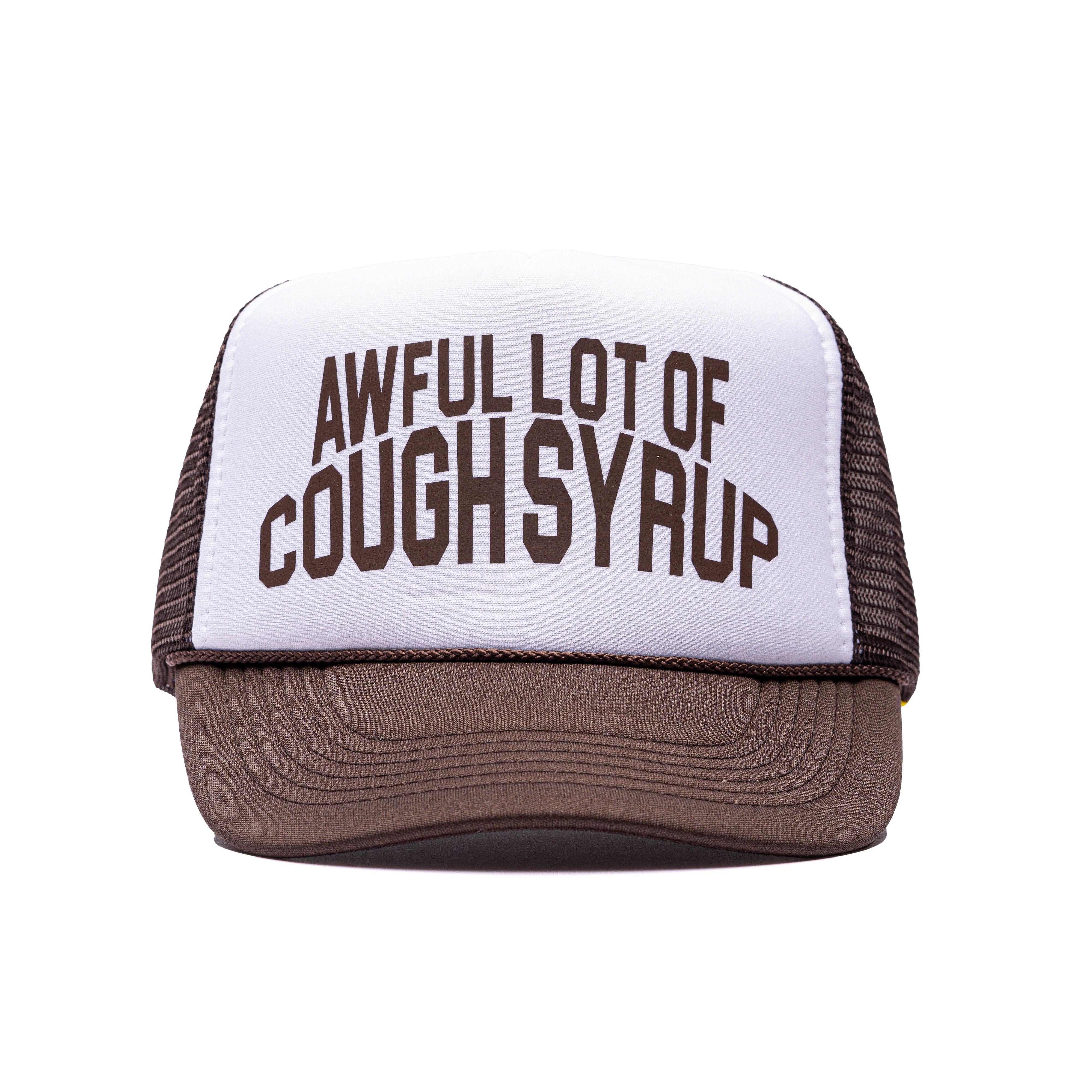 Cough Syrup Trucker Hat By Desto Dubb