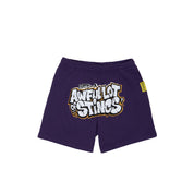 Awful Lot Of Stincs Shorts Purple