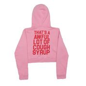 Women’s crop zip up hoodie