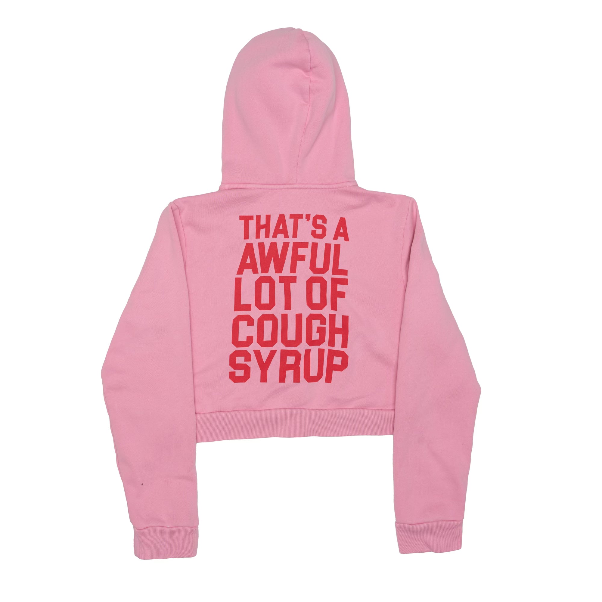 Women’s crop zip up hoodie