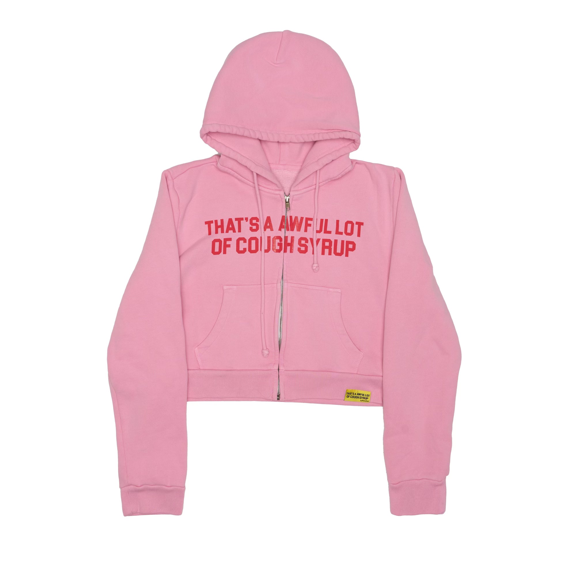 Women's crop zip up hoodie – THATS A AWFUL LOT OF LLC