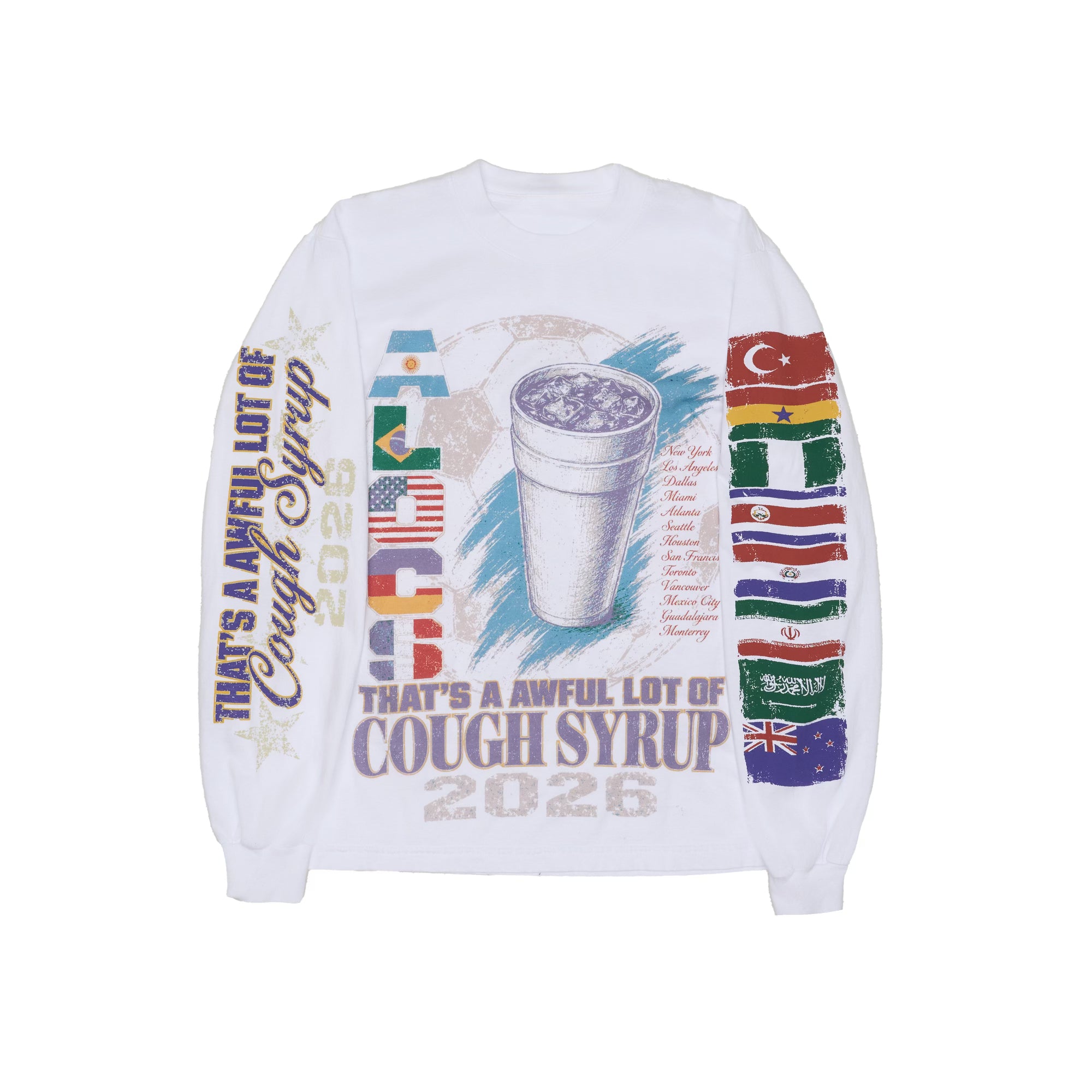 ALOCS World Cup Long Sleeve T-Shirt – THATS A AWFUL LOT OF LLC