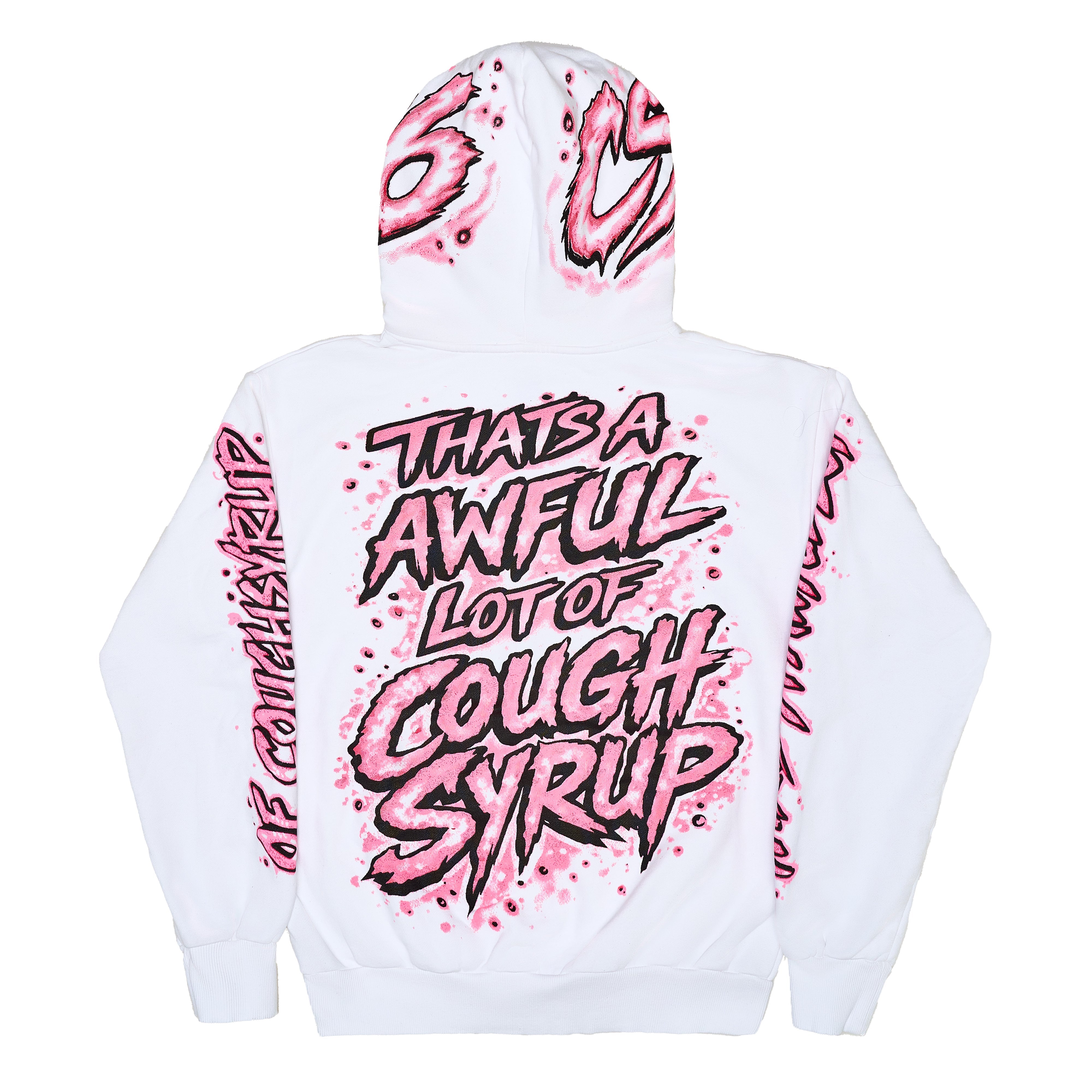 ALOCS Airbrush Valentines Hoodie By Desto Dubb