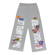 ALOCS Patch Sweatpants - Grey — back
