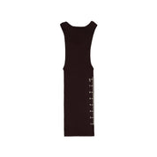 ALOCS Tank Top - Brown By Desto Dubb