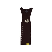 ALOCS Tank Top - Brown By Desto Dubb