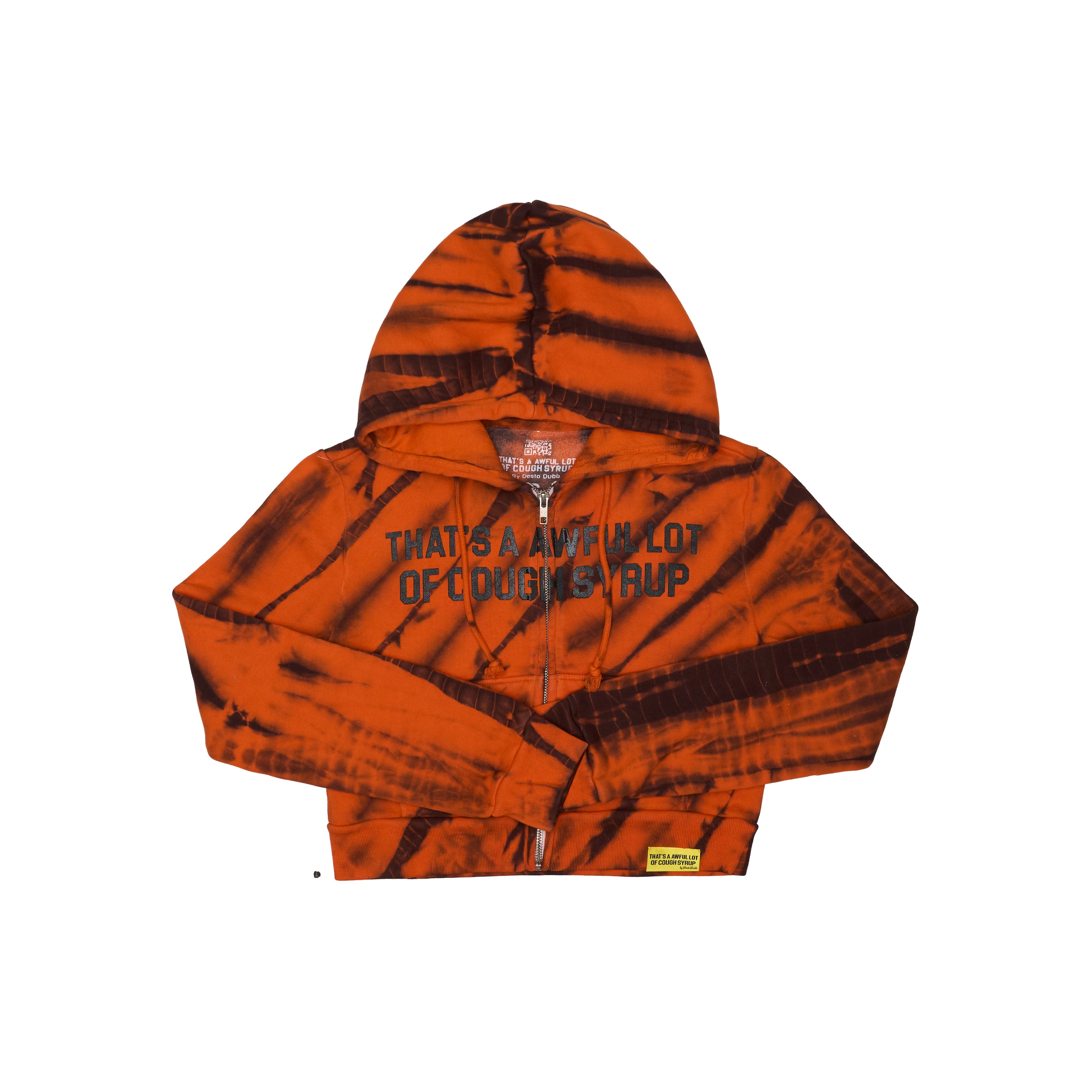 ALOCS Tiger Crop Hoodie By Desto Dubb