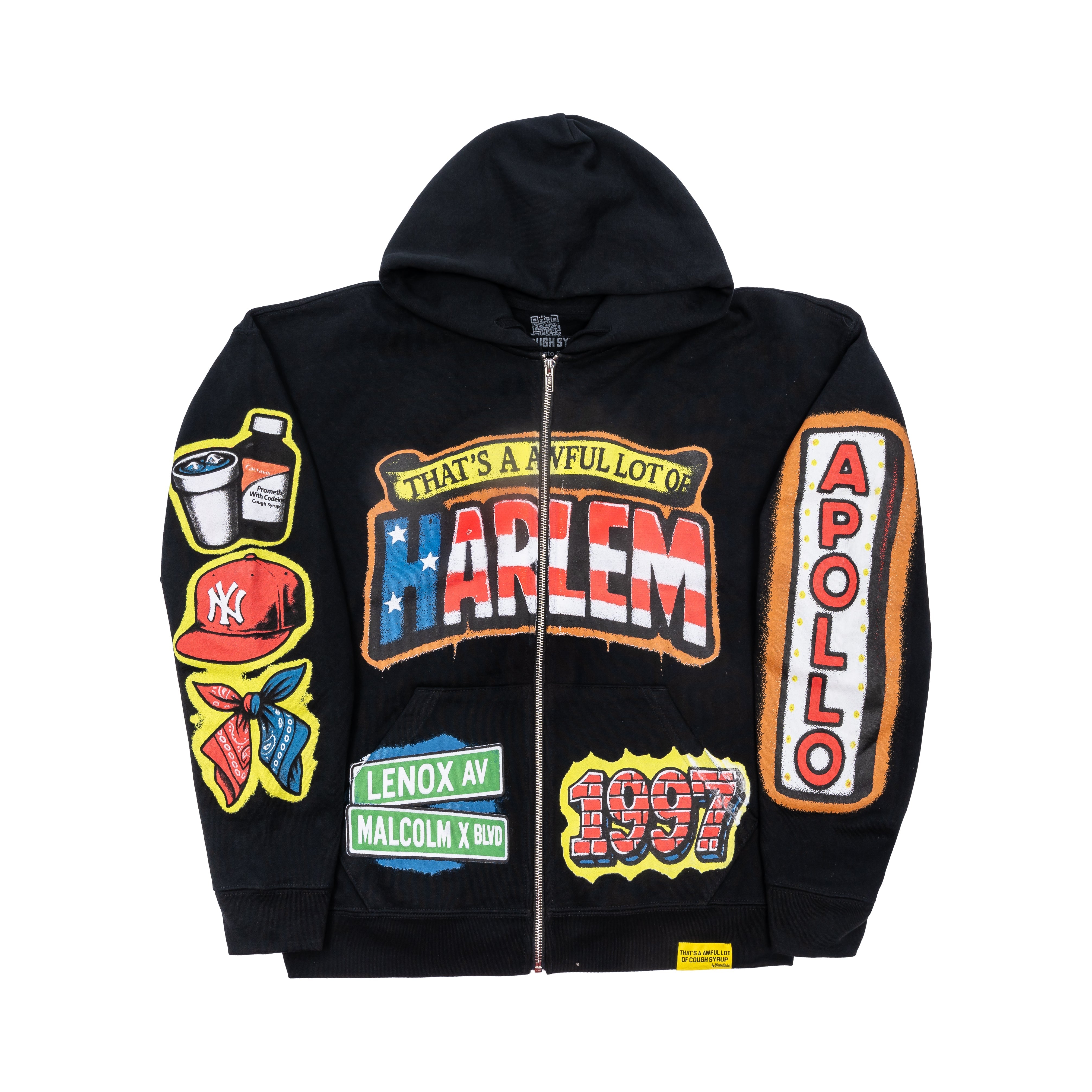 Awful Lot Of Harlem Hoodie By Desto Dubb