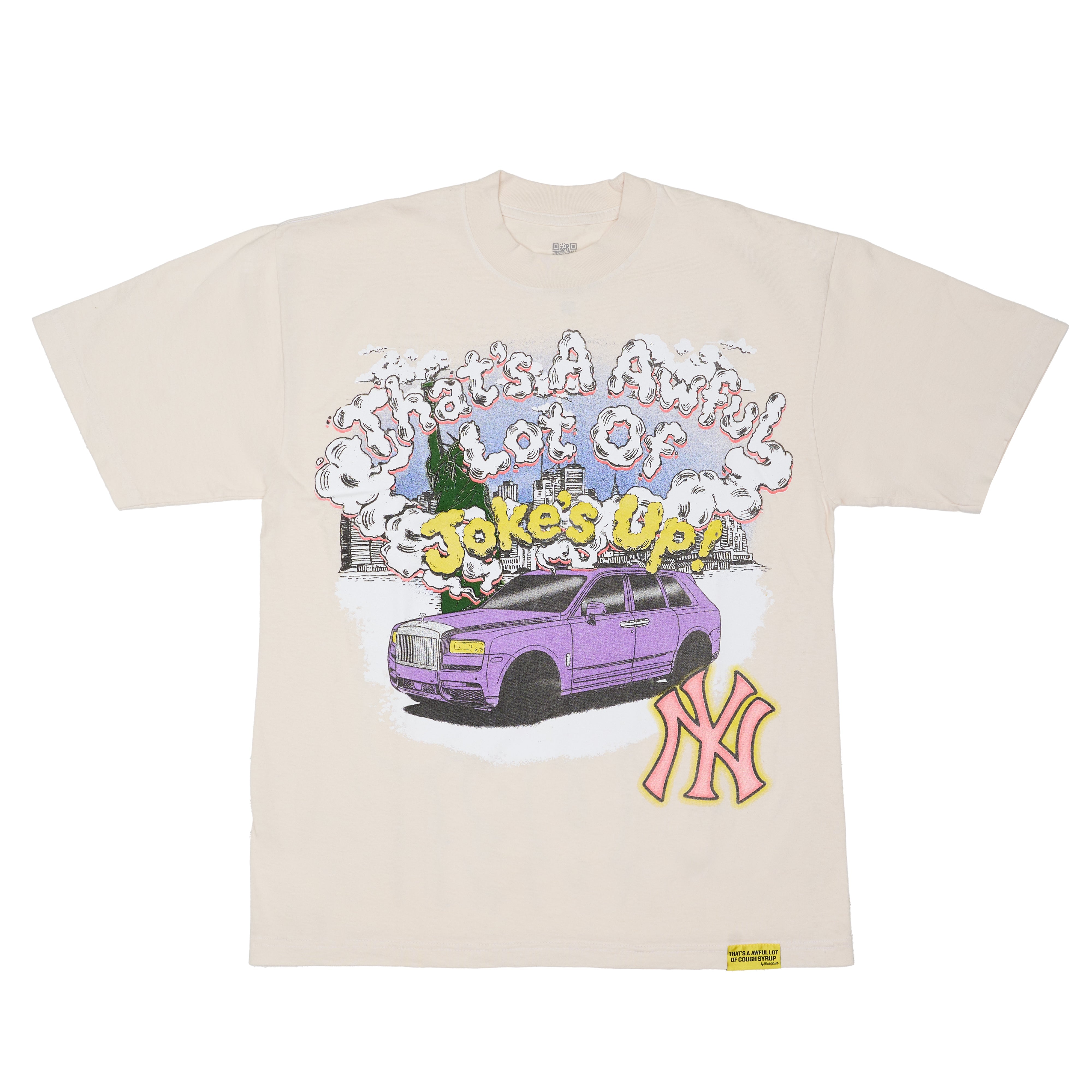 Awful Lot Of Jokes Up T-Shirt By Desto Dubb