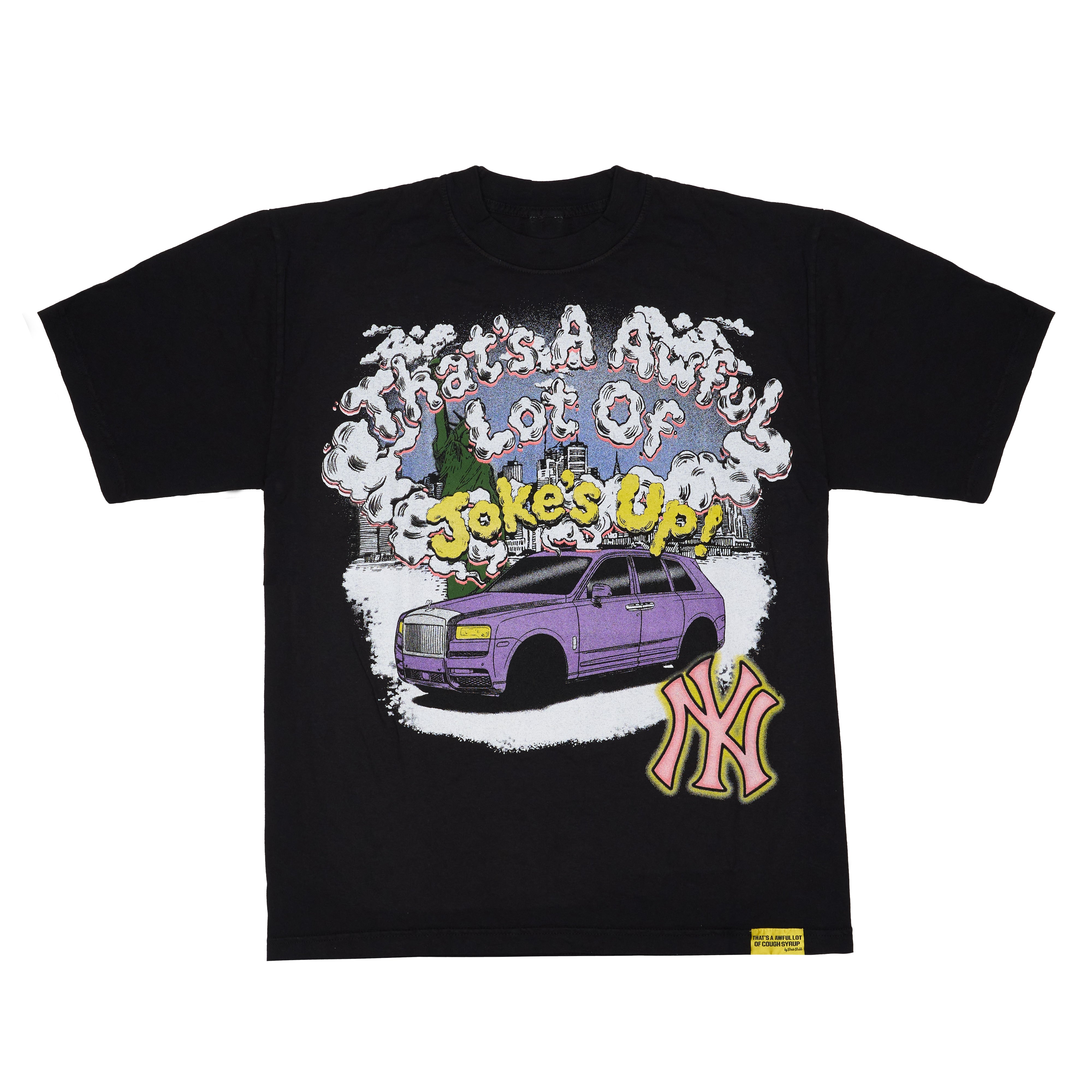 Awful Lot Of Jokes Up T-Shirt By Desto Dubb