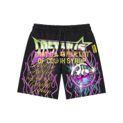 Awful Lot Of Lost Hills Flame Shorts By Desto Dubb