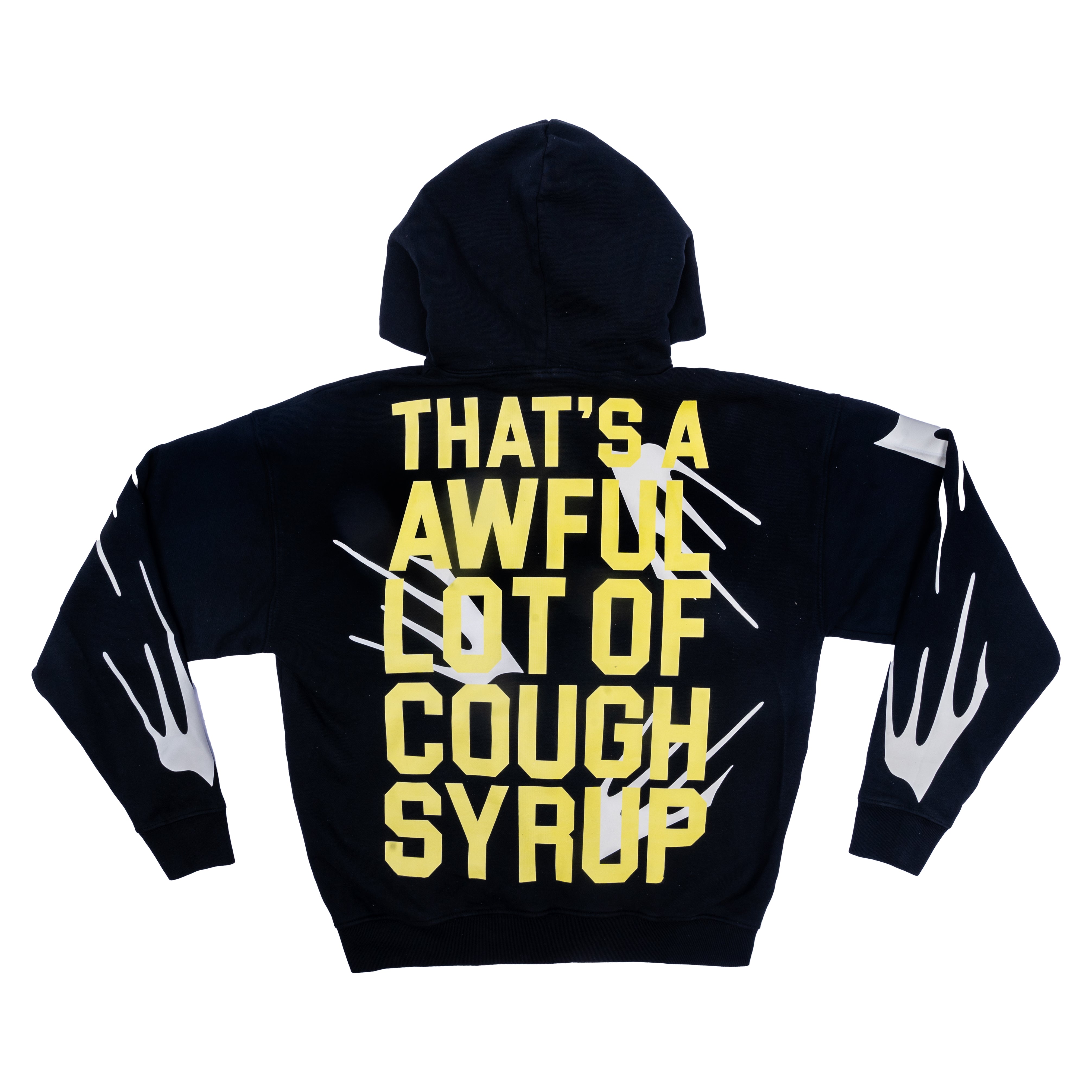 Awful Lot Of Rhime Zip Up Hoodie By Desto Dubb