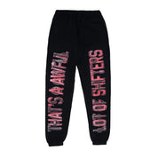 Awful Lot Of Shifters Sweatpants By Desto Dubb