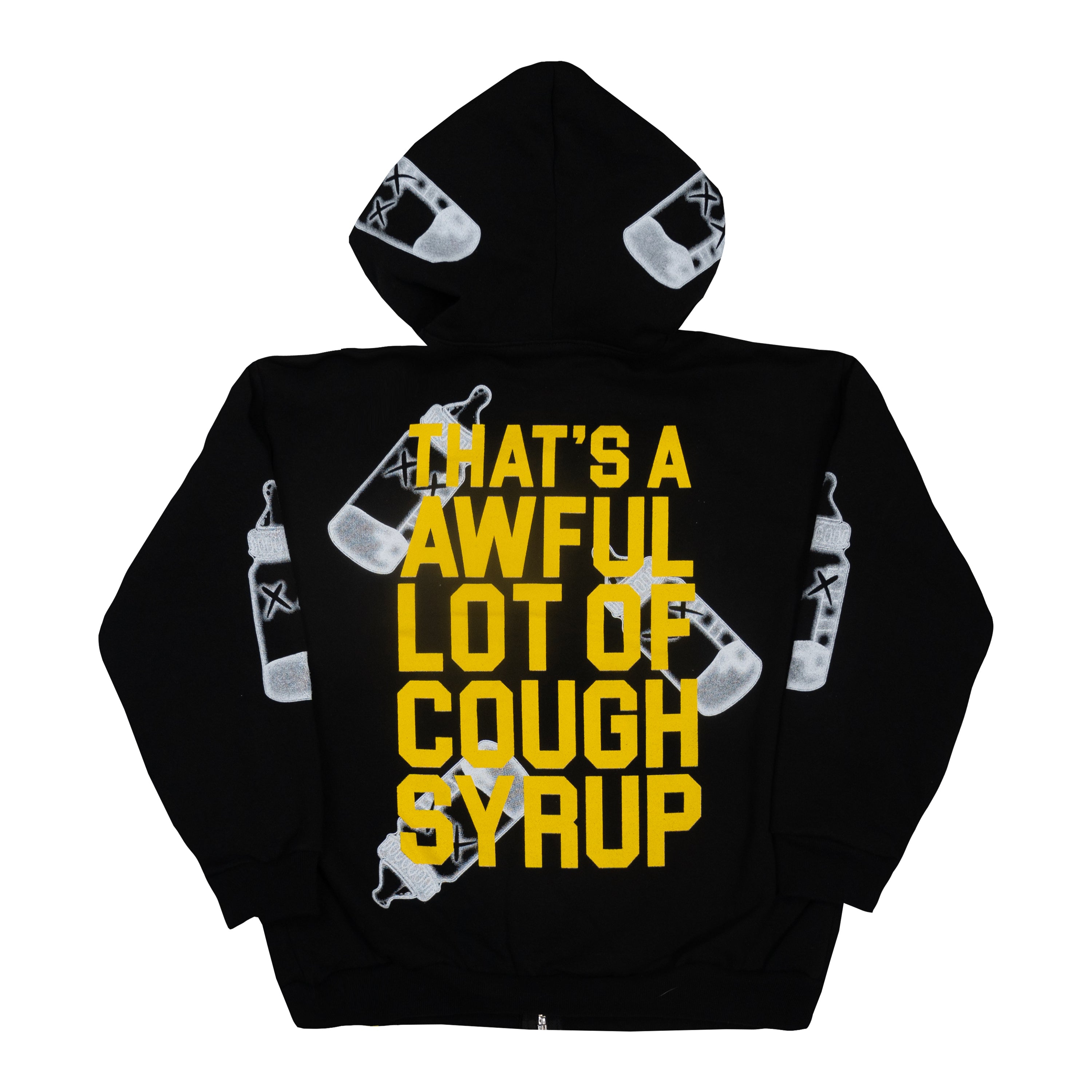 Purchases Awful Lot Of Cough Syrup Angel Hoodie Size XL