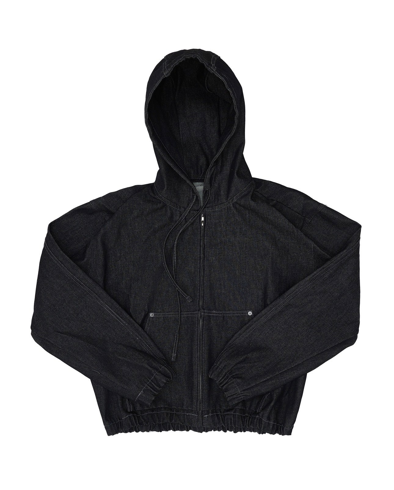 Black ALOCS Denim Jacket – THATS A AWFUL LOT OF LLC