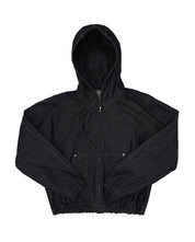 Black ALOCS Denim Jacket By Desto Dubb