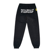 Black Rhinestone Sweatpants By Desto Dubb