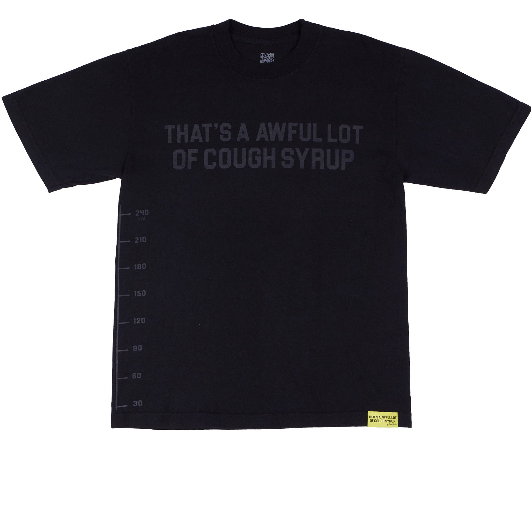 Black Tonal Classic T-Shirt By Desto Dubb