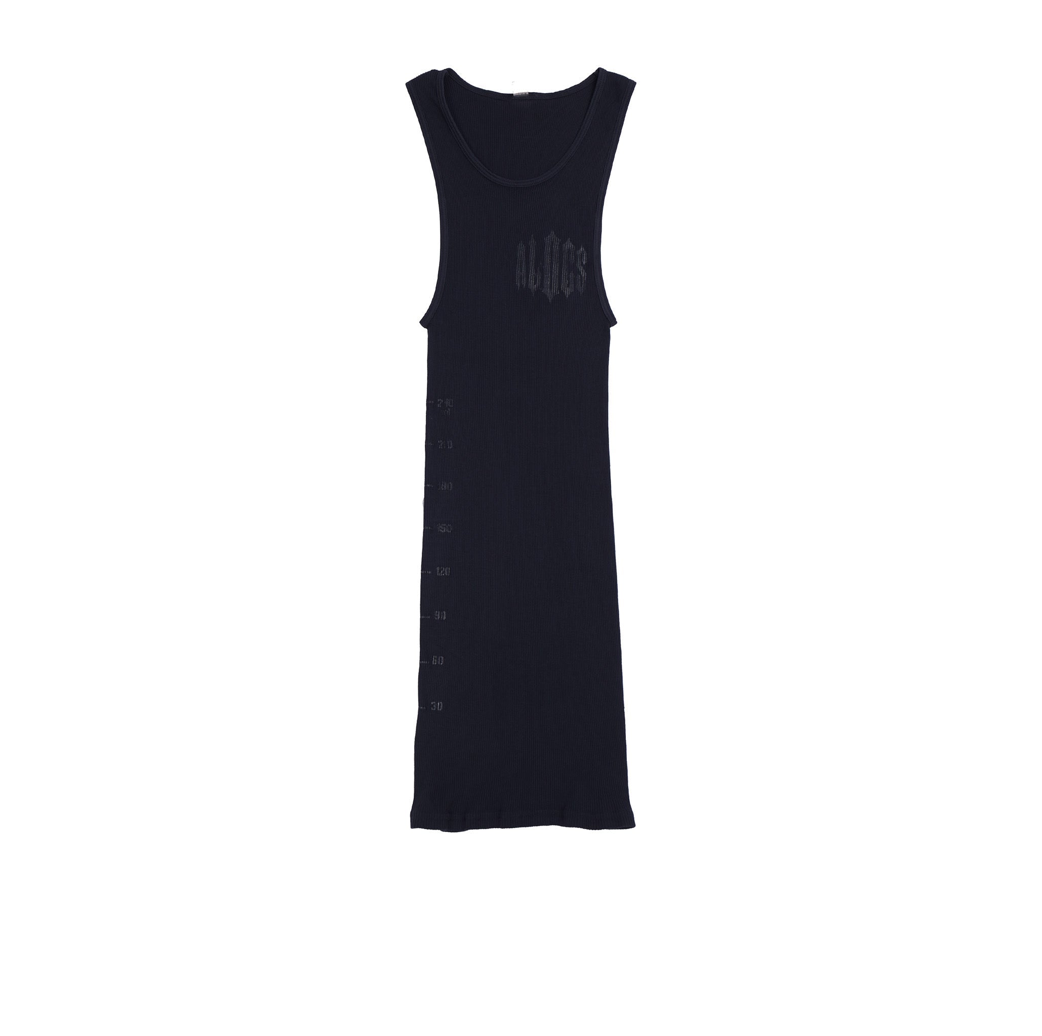 Black Tonal Classic Tank Top By Desto Dubb