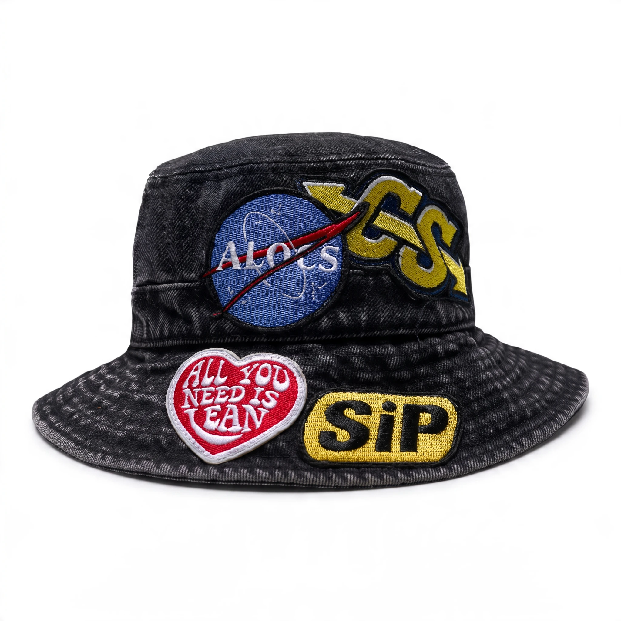 Patchwork Bucket Hat