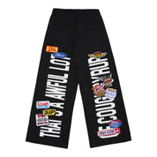 Patchwork Sweatpants