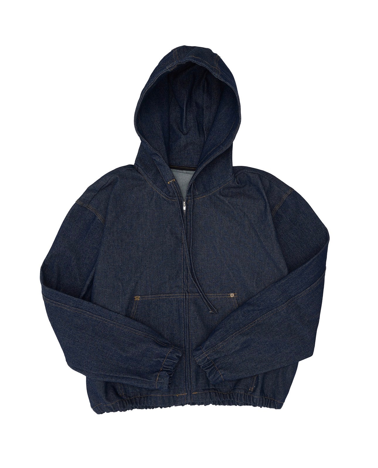 Blue ALOCS Denim Jacket By Desto Dubb