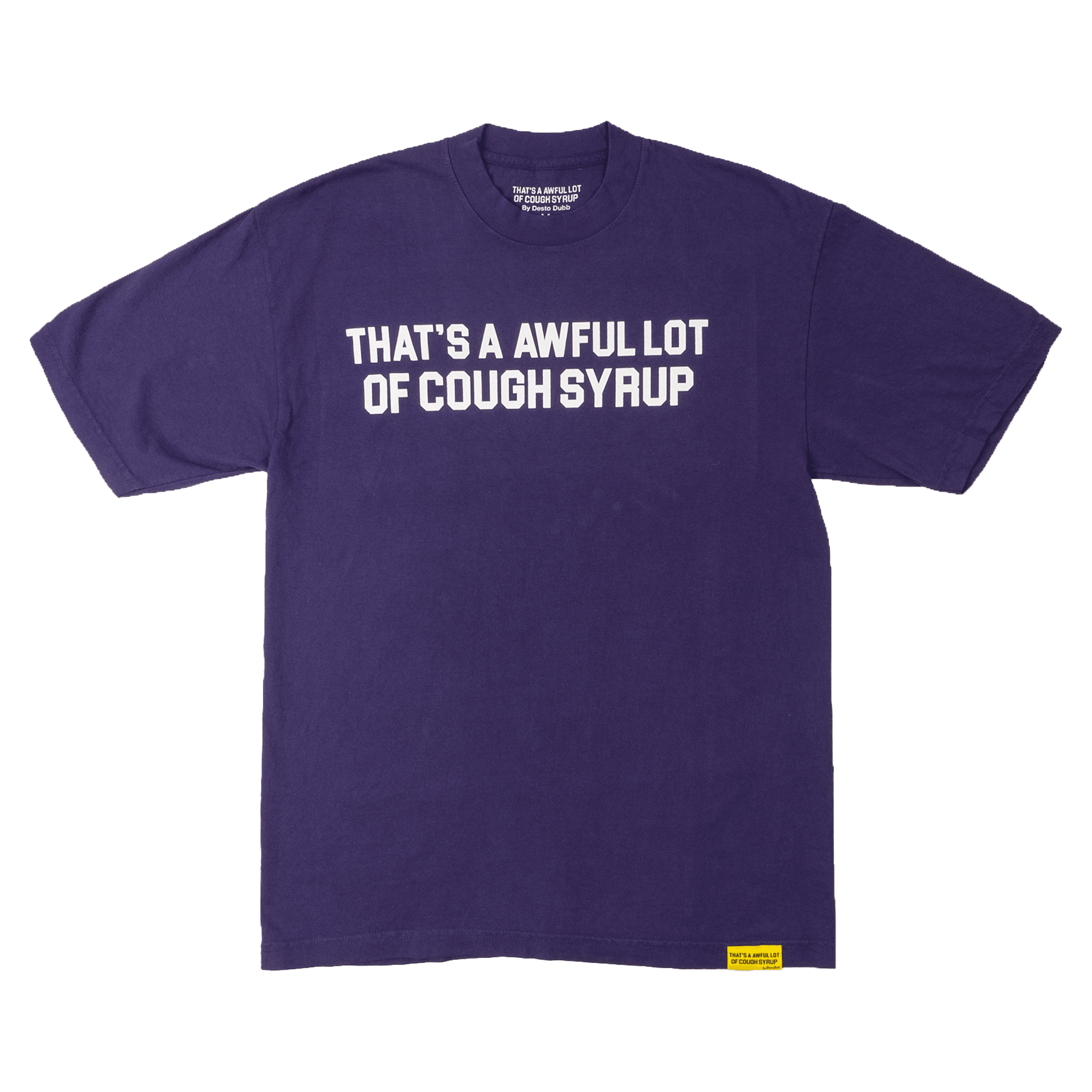 Classic Cough Syrup Tee By Desto Dubb