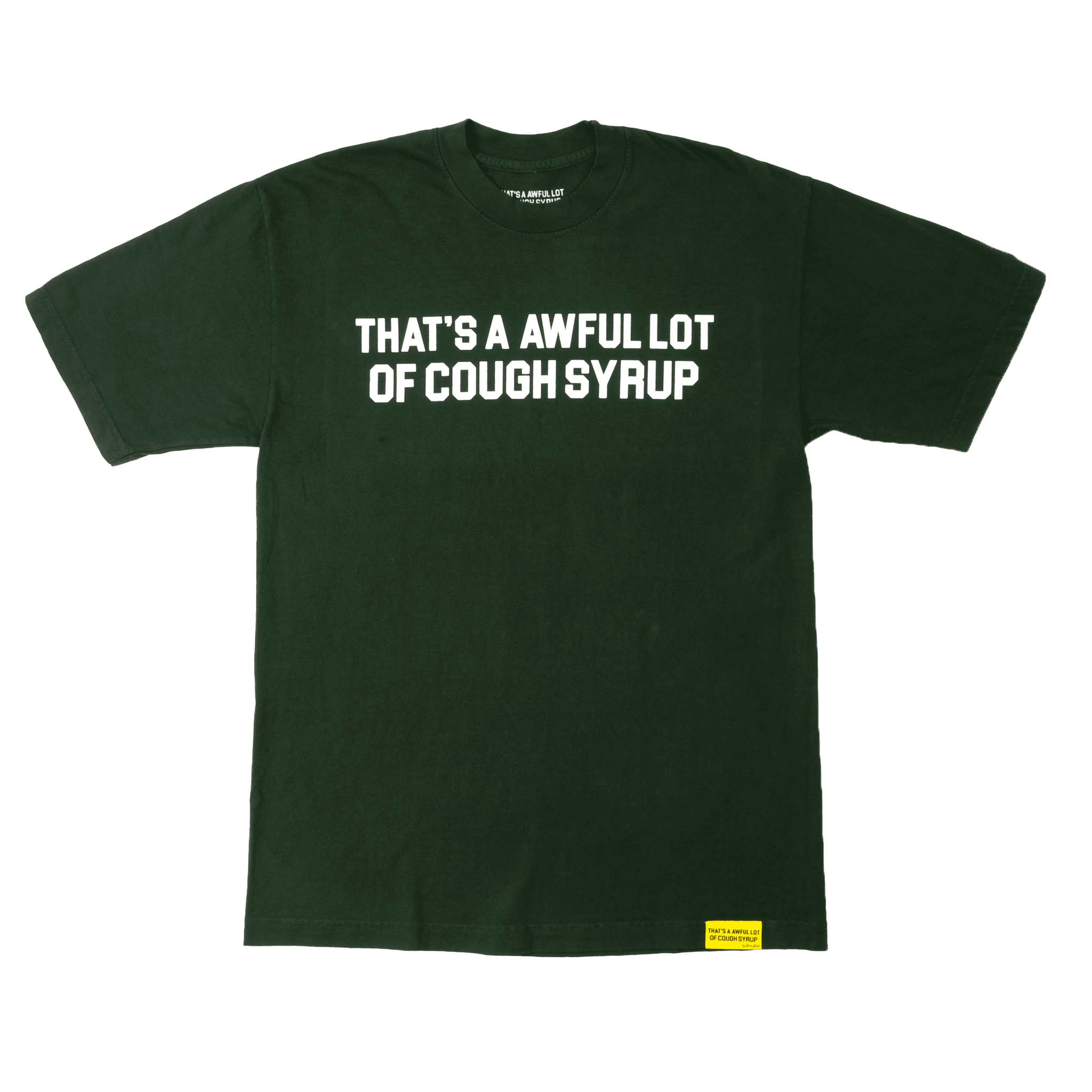 Classic Cough Syrup Tee By Desto Dubb – THATS A AWFUL LOT OF...