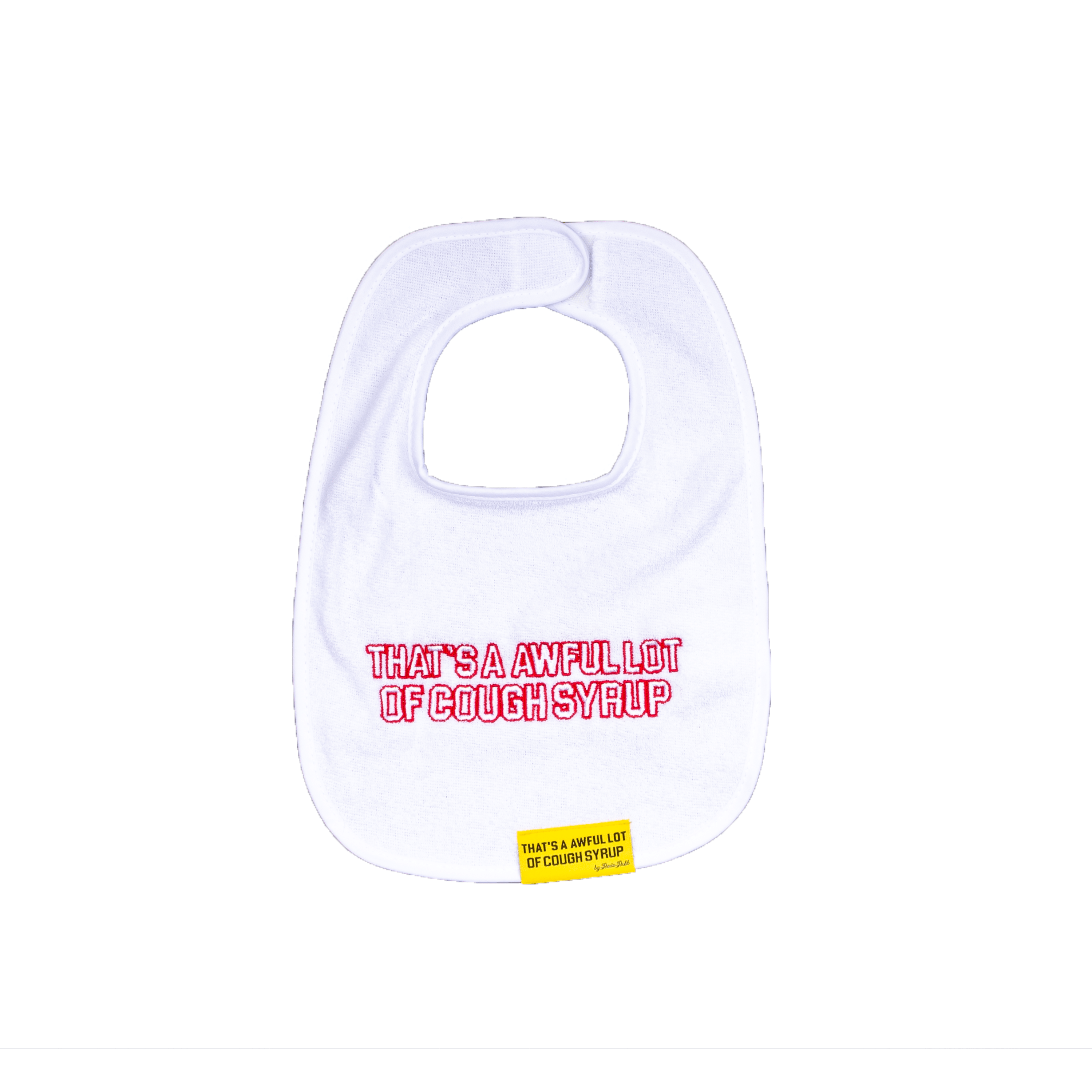 Cough Syrup Baby Bibs By Desto Dubb