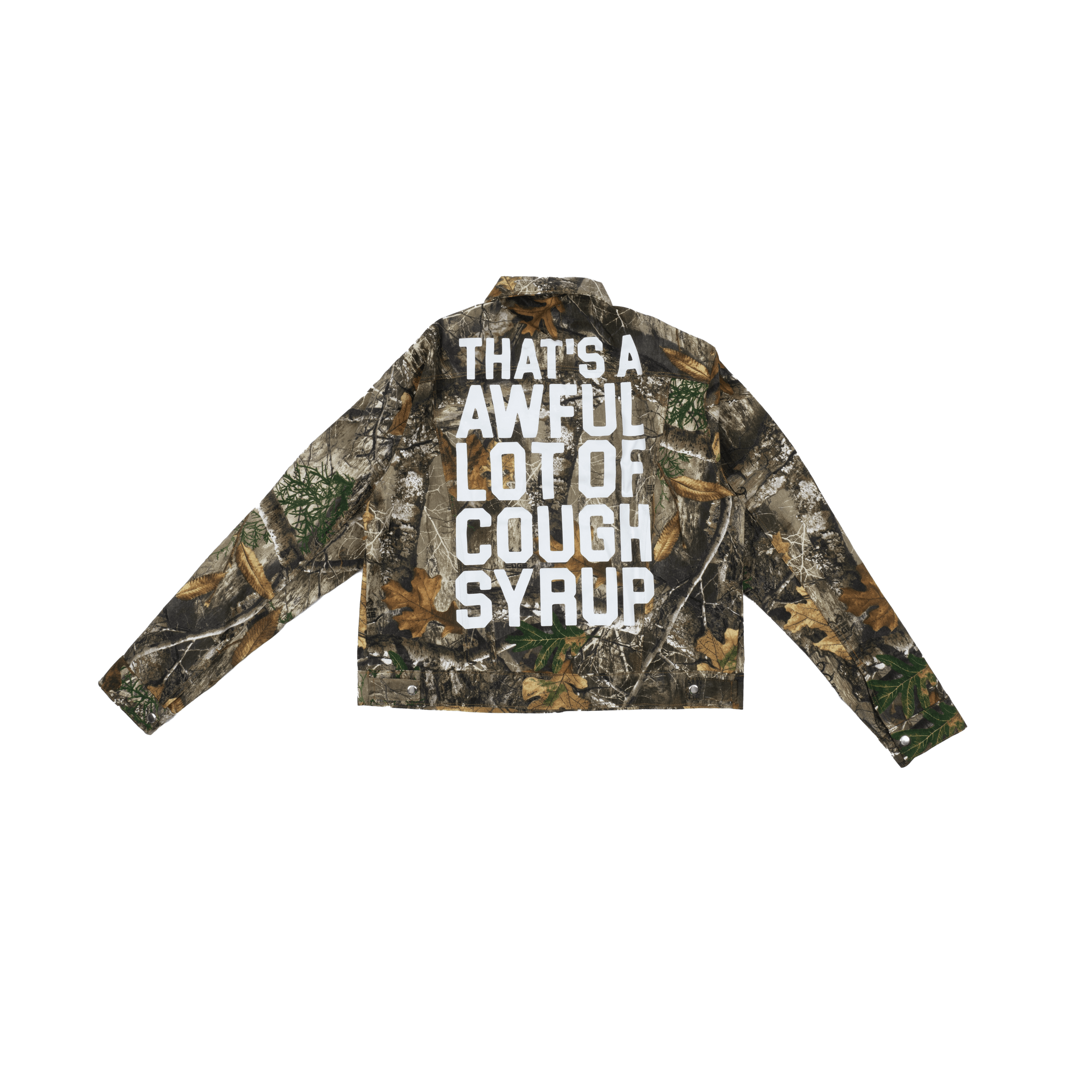 Cough Syrup Camouflage Corduroy Jacket By Desto Dubb